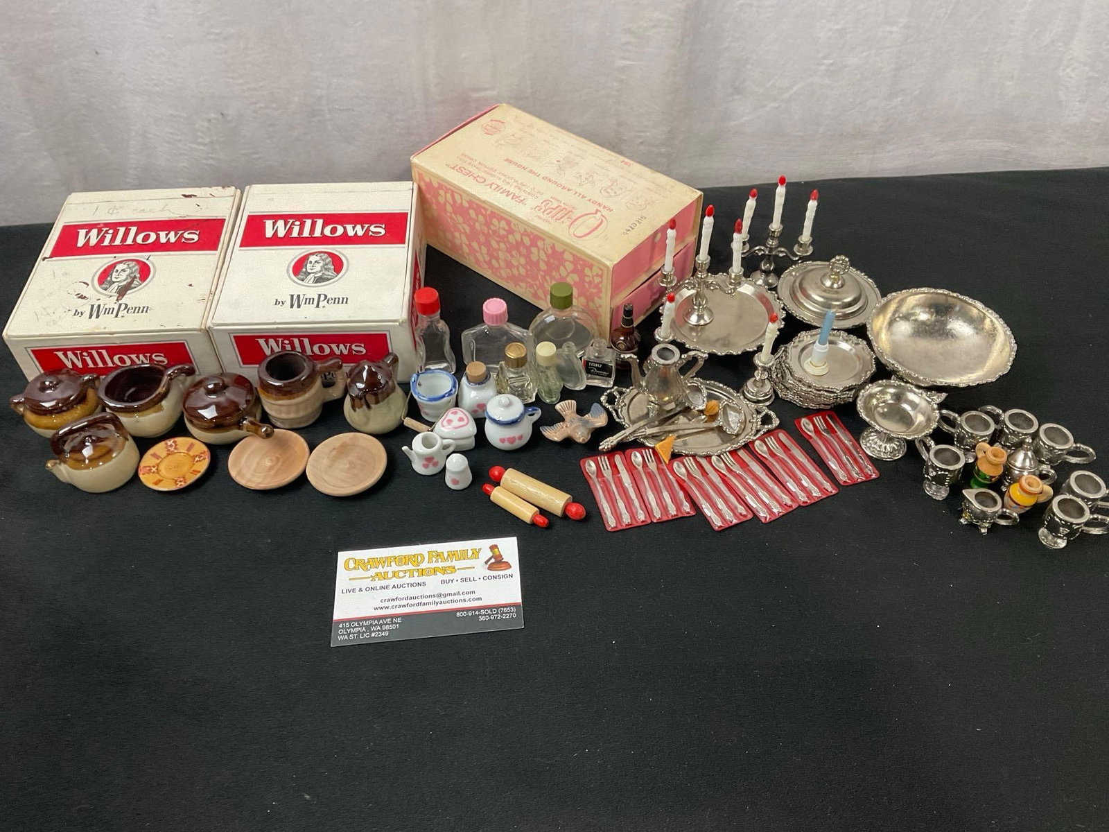 Large Group of Mini Collectibles, Vintage Toys R Us Stoneware, approx 50 pieces (1 of 5)