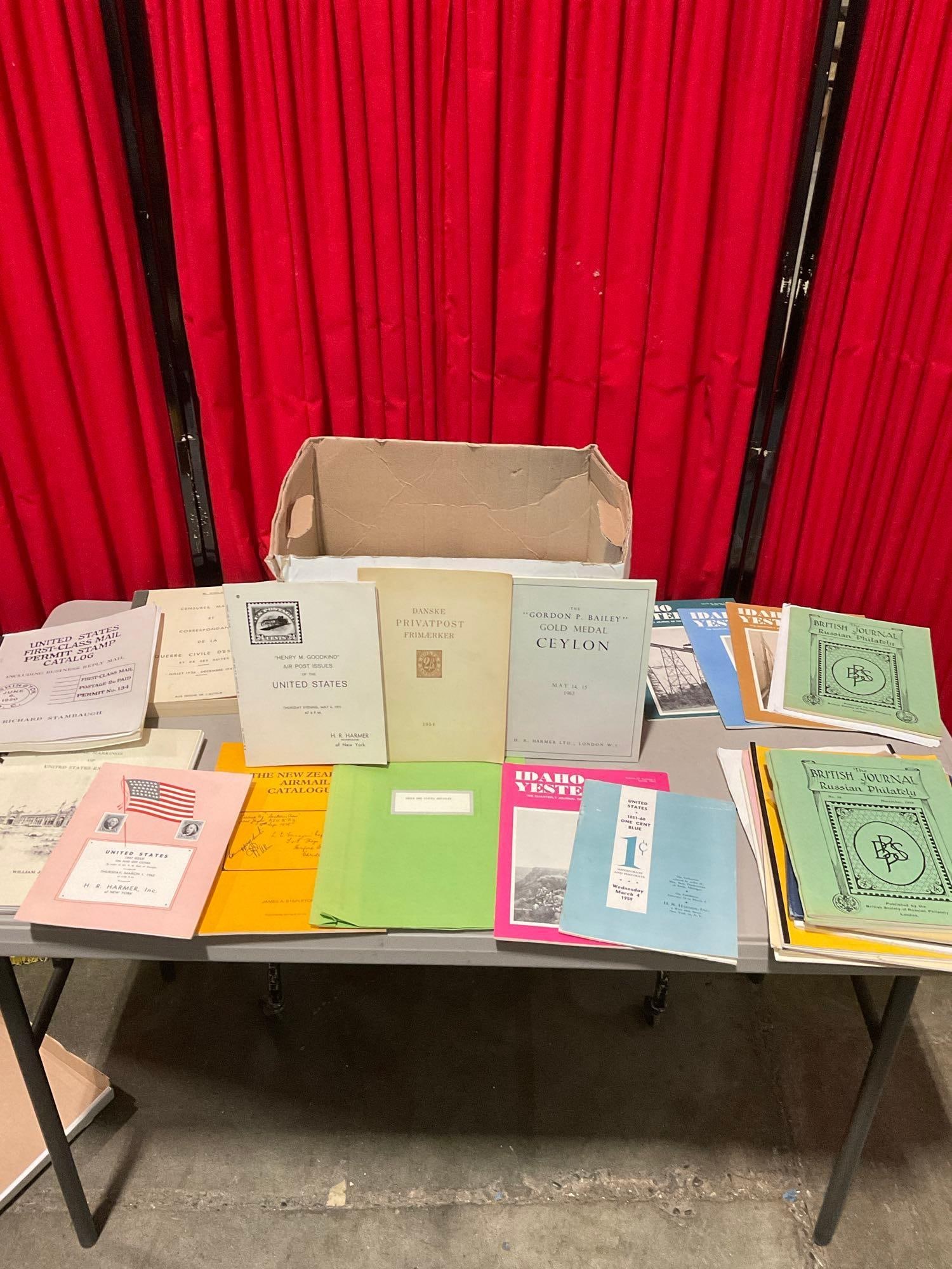 A Variety Of Philatelic Literature AKA Stamp Collecting Books - See pics (1 of 5)