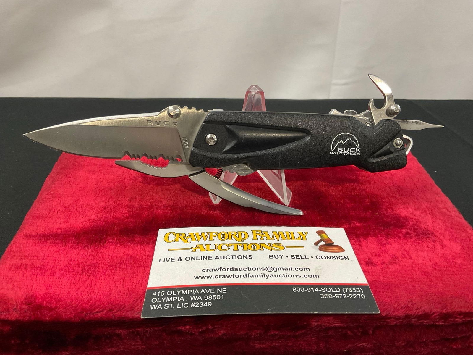 2007 BUCK Knife Whittaker 730 X-Tract, 5 in 1 Multi-Tool Pliers (1 of 4)