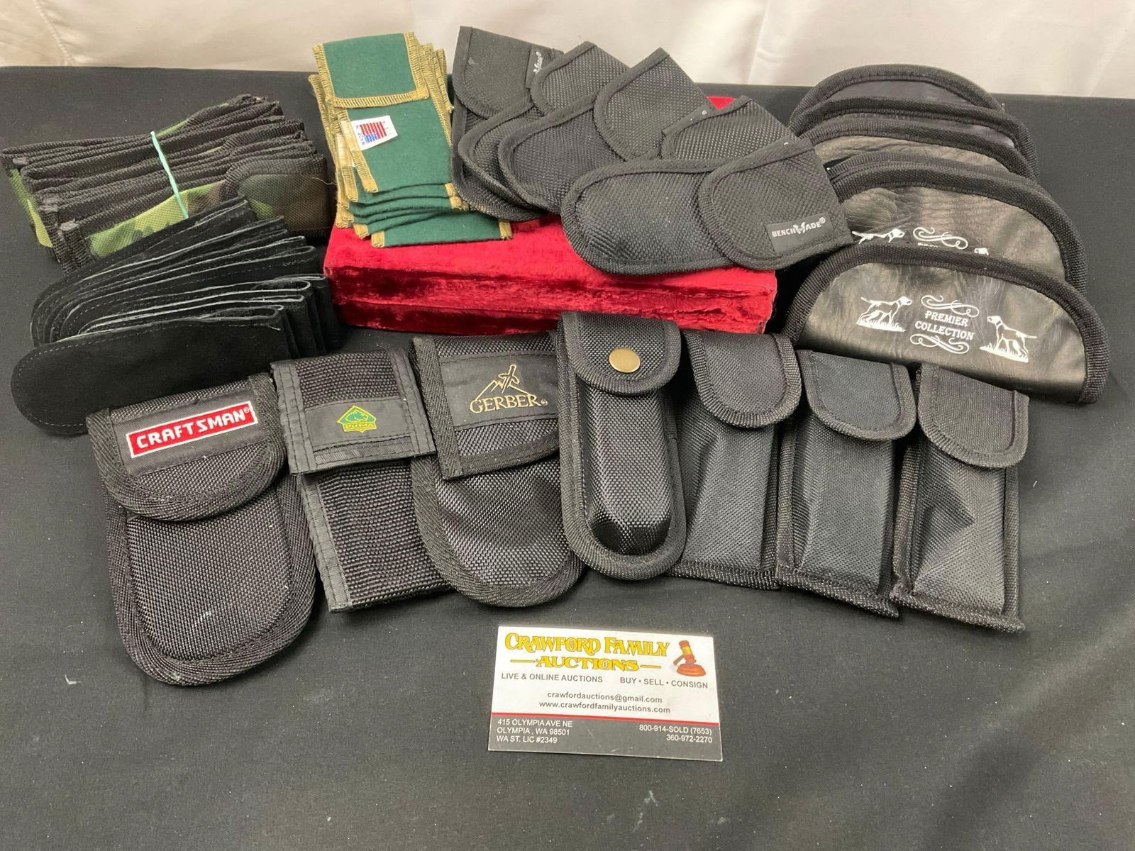 Approx 35 Nylon & Cloth Knife Sheaths and Cases by various brands (1 of 4)