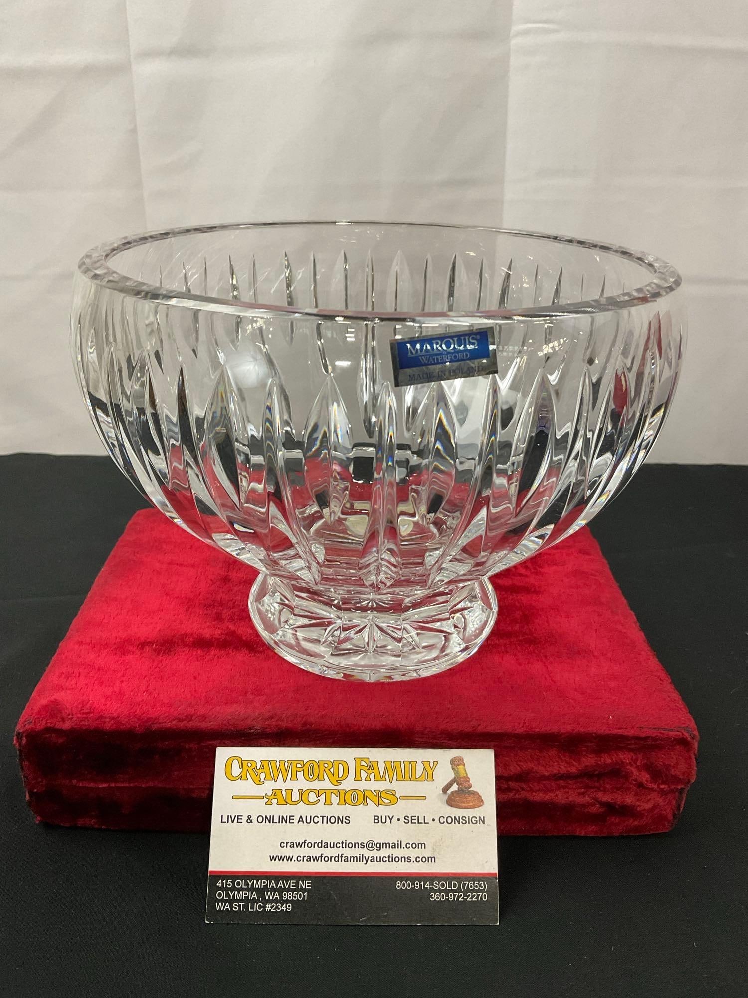 Marquis by Waterford Crystal, Sheridan Collection, 8 inch Bowl (1 of 5)