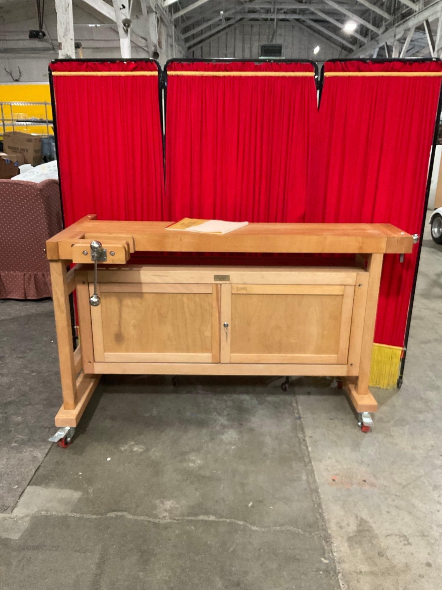 Gorgeous Lervad Danish Woodworking Bench - Leichtung Workshops 15th Ann. LE 191/275 Workbench (1 of 6)