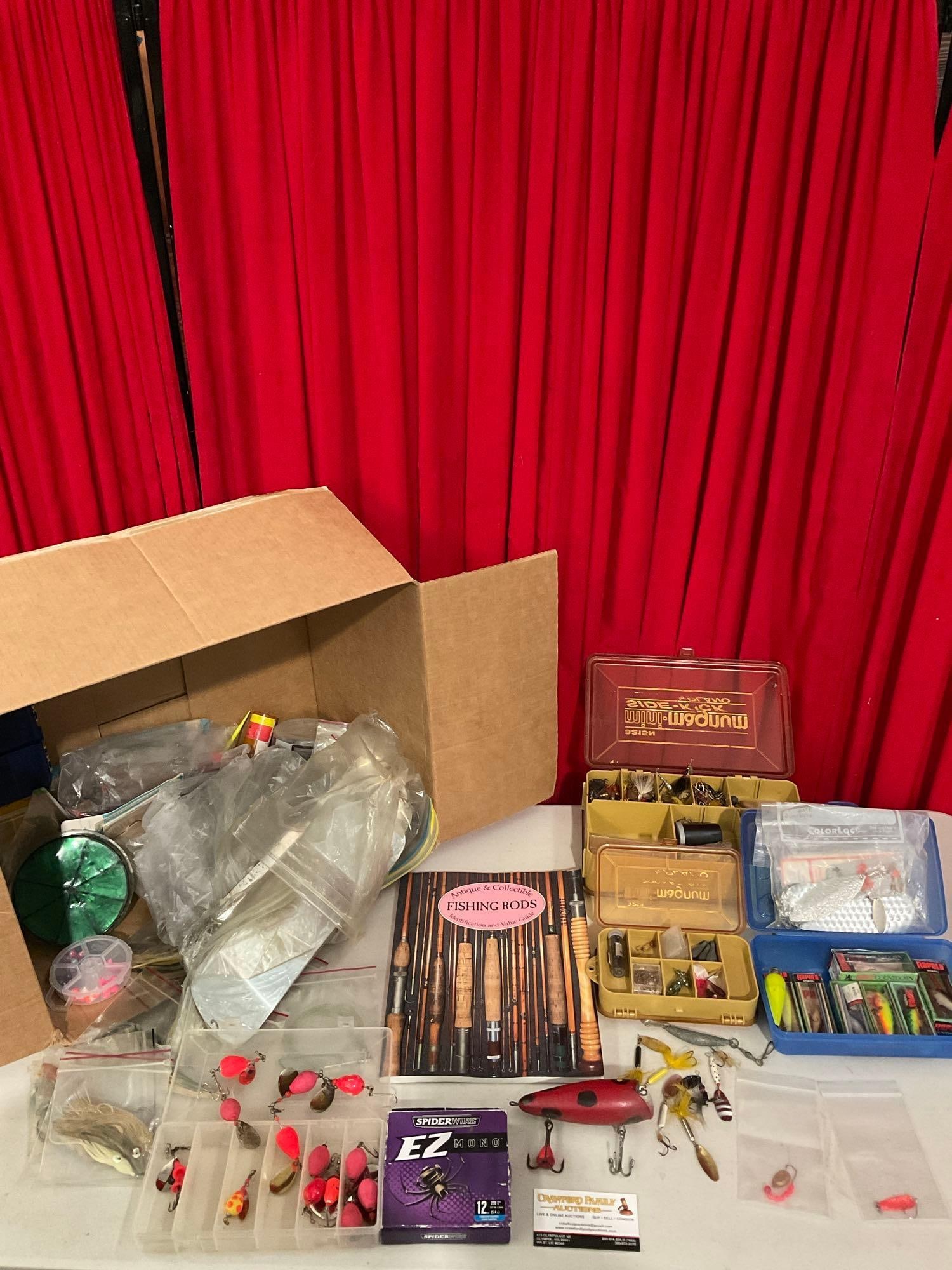 Massive Fly Fishing Equipment Collection. Handmade Lures, Fly Tying Supplies & Accessories. See (1 of 9)