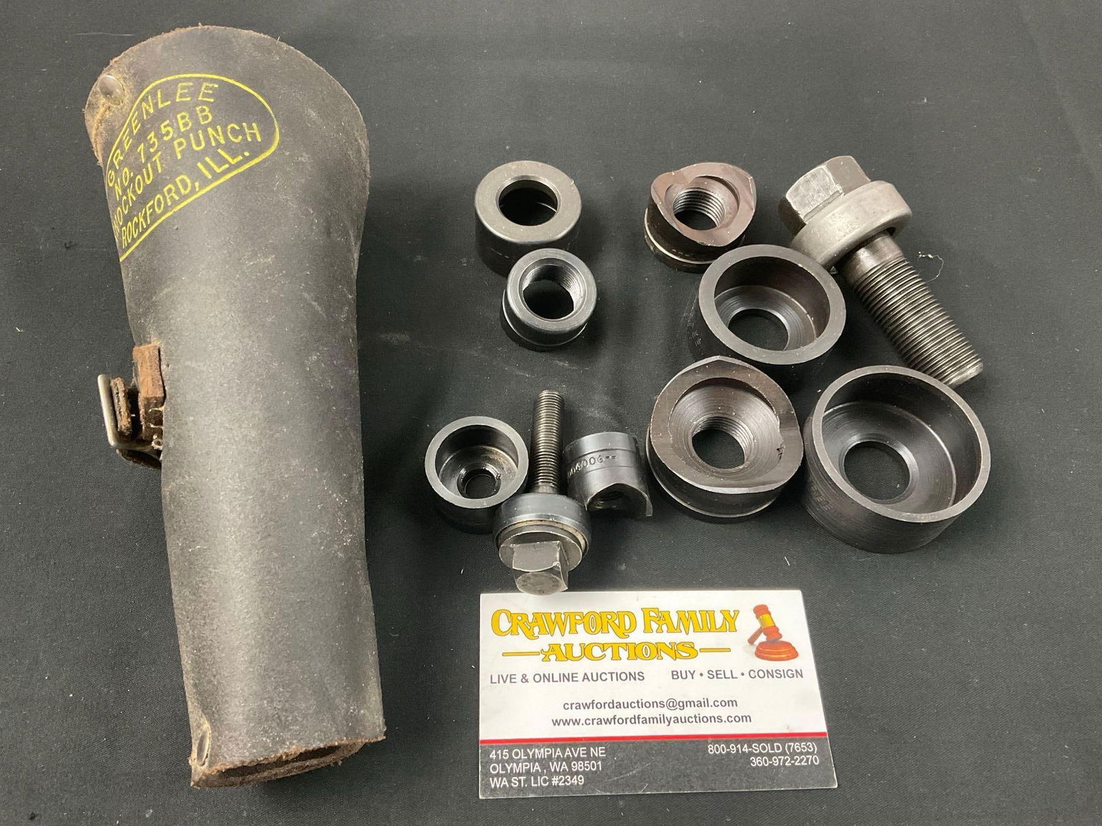 Greenlee Vintage No. 735 Knockout Punch 4 Piece Kit - Tools | Color: Brown (1 of 5)