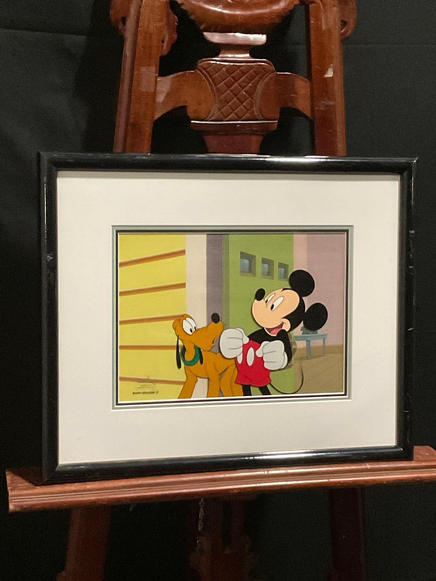 Original Production Cel, Disneys Mickey MouseWorks, Mickeys Remedy Show 135 scene 12, Mickey & Pl... (1 of 7)