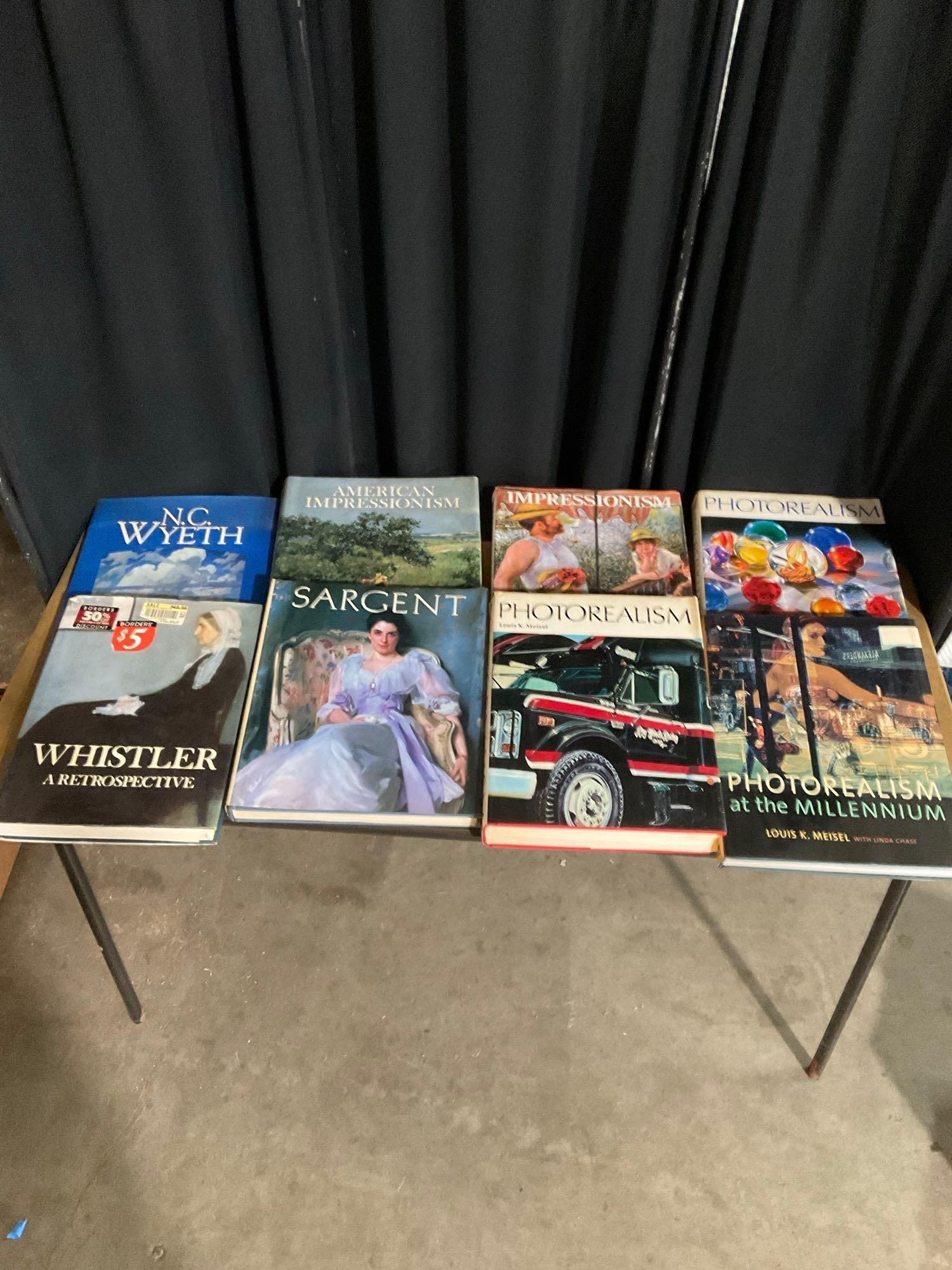 Collection of 11 Art & Painting Books, Mainly About Different Styles, incl. Impressionism,: & more! Books are in fair to good condition. See pics. T-2687