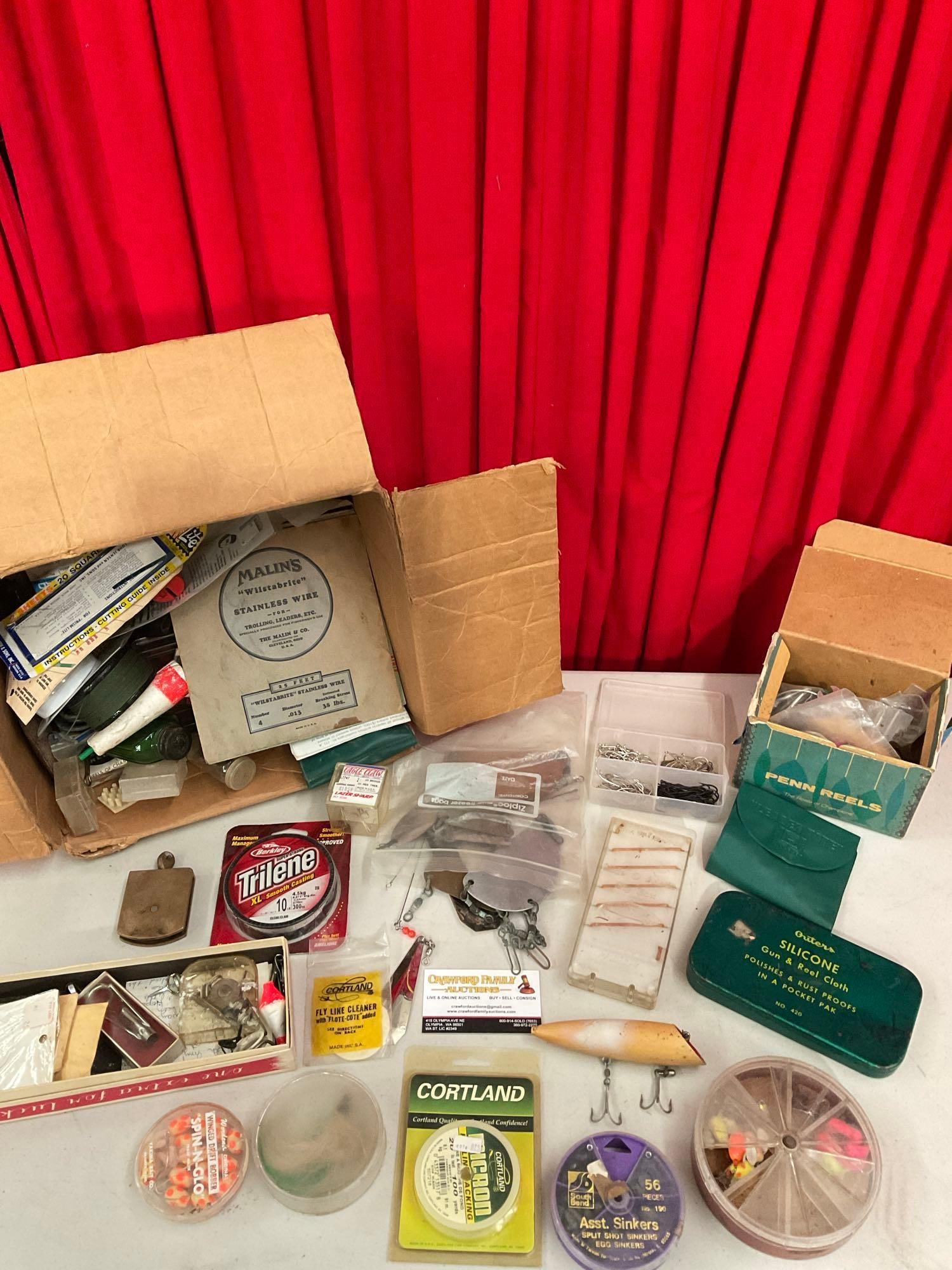 Large Fly Fishing Equipment Collection. Handmade Lures, Fly Tying Supplies & Accessories. See pics. (1 of 5)