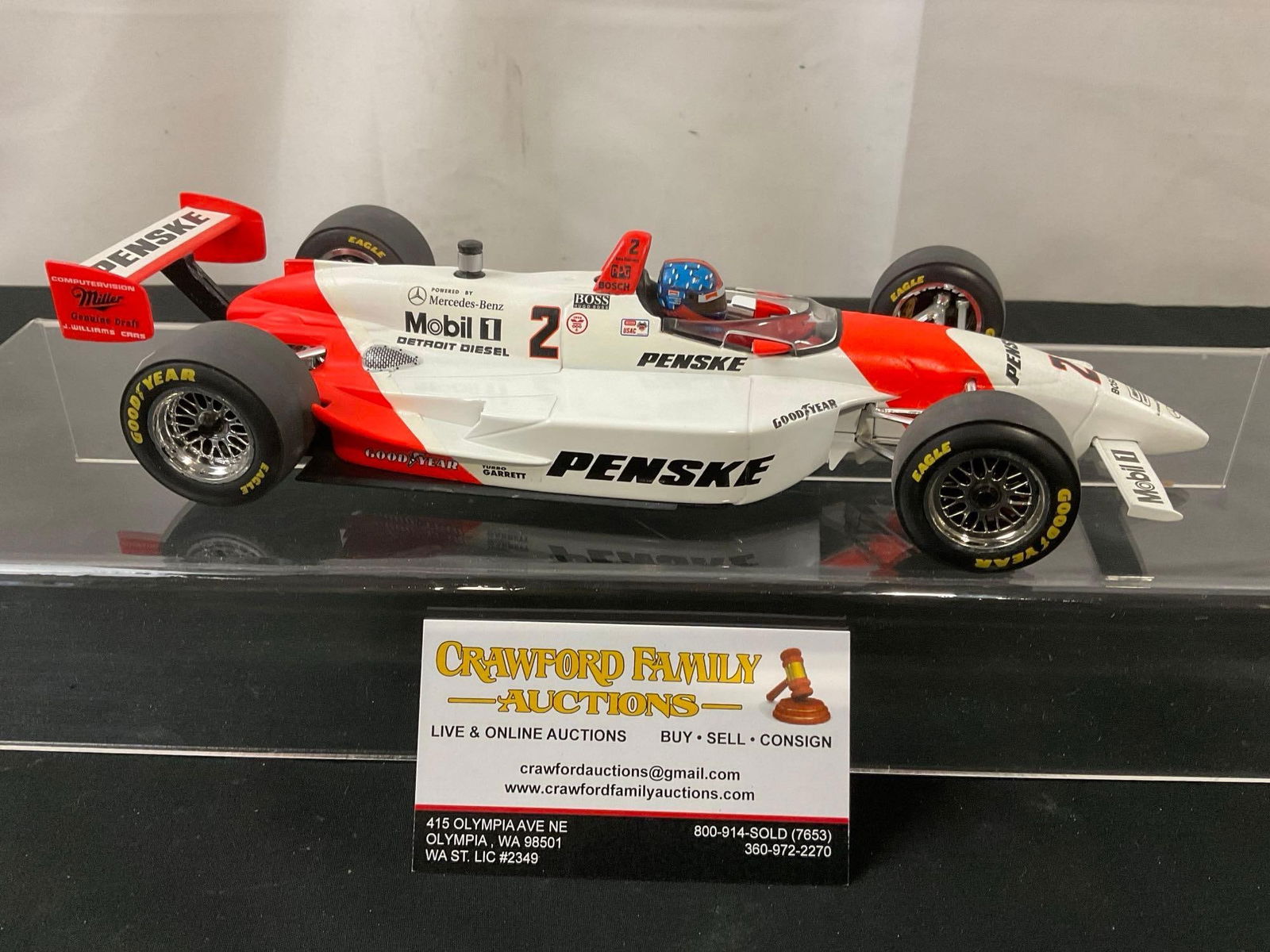 1:18 Scale 1994 Mini Champs Penske Indycar #2 Die Cast Model (1 of 4)
