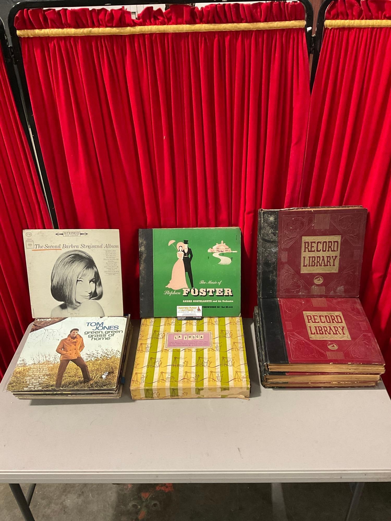 60+ pcs Vintage LP Vinyl Music Record Album Collection. Barbra Streisand, Tom Jones & More! See (1 of 7)