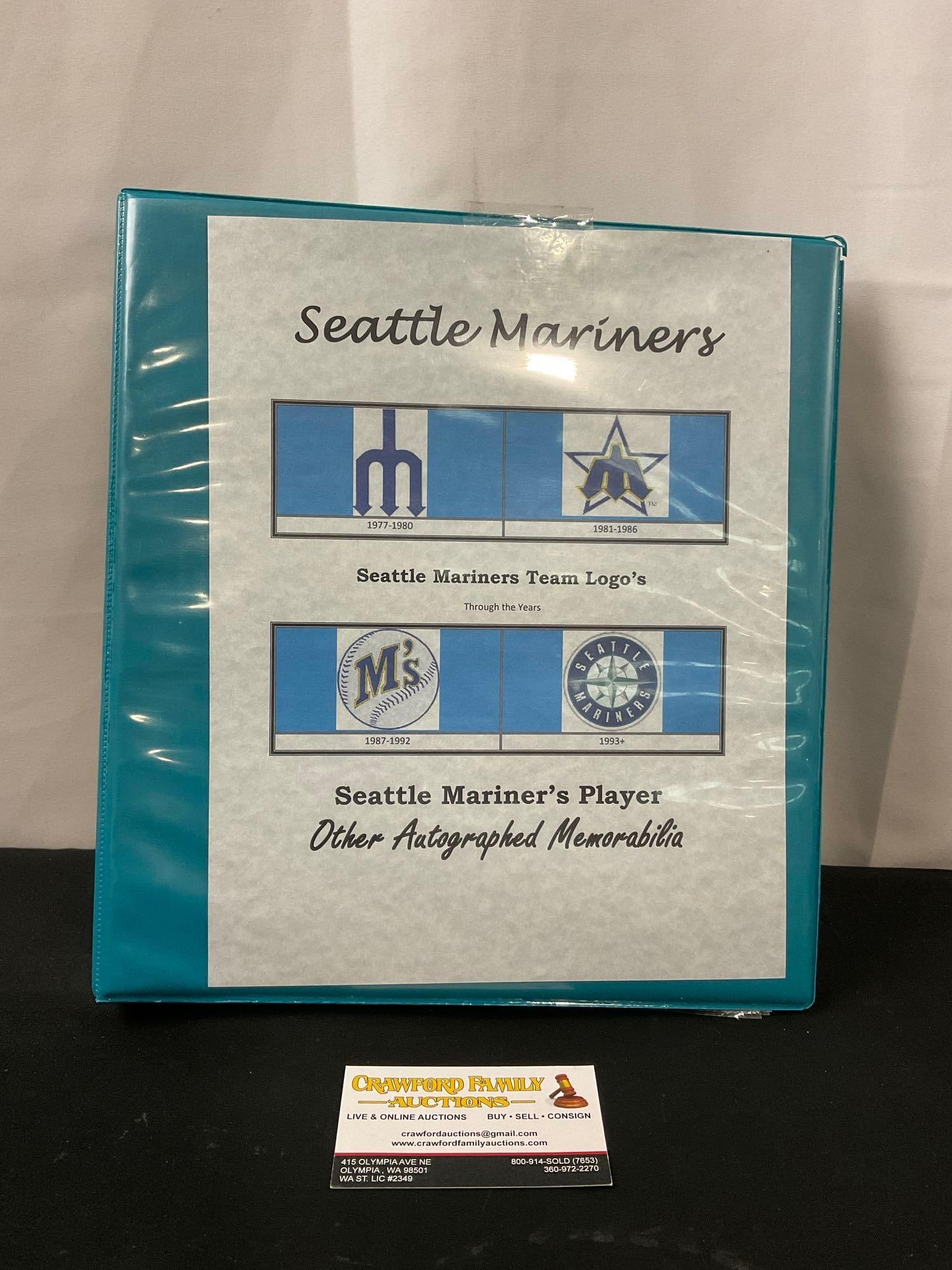 Seattle Mariners Assorted Autographed Photos, 2x Numbers from a legitimate Jersey, see desc (1 of 14)