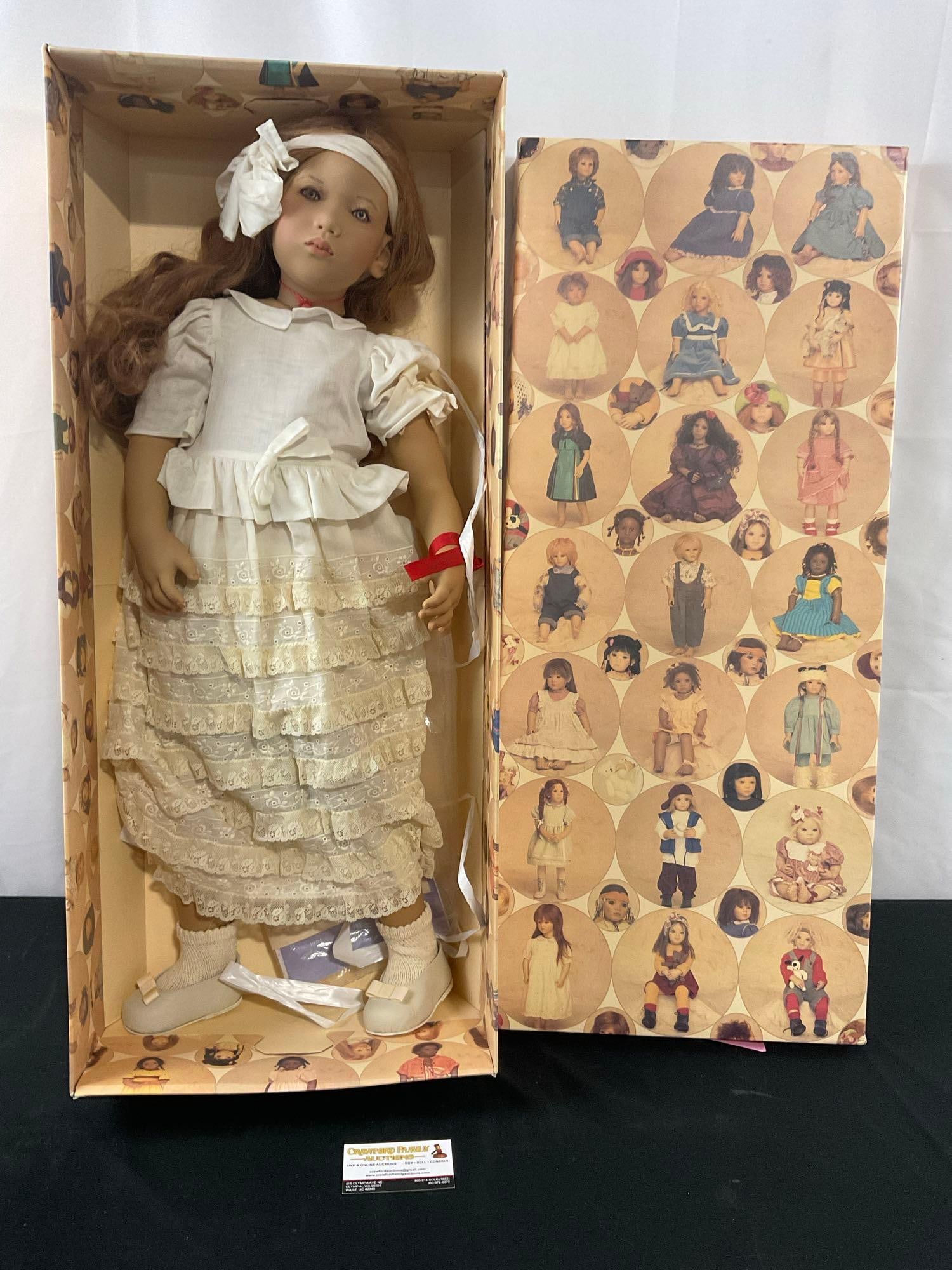 Annette Himstedt German Vinyl Collectible Doll, 32 inch, Sanfra 2000 (1 of 6)