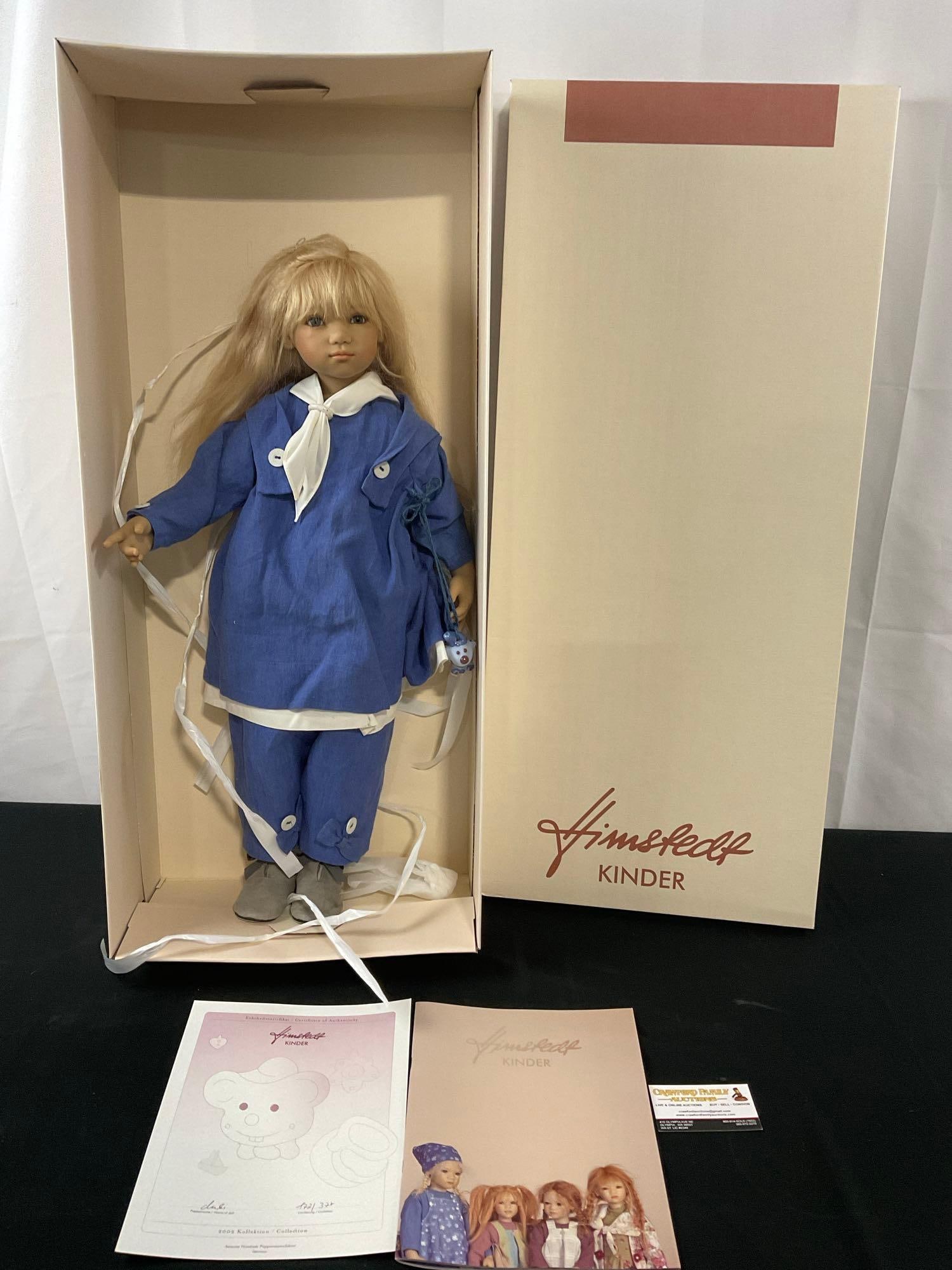 Annette Himstedt German Doll Vinyl Collectibles, LE 172/377 Miki, 27 inch (1 of 8)