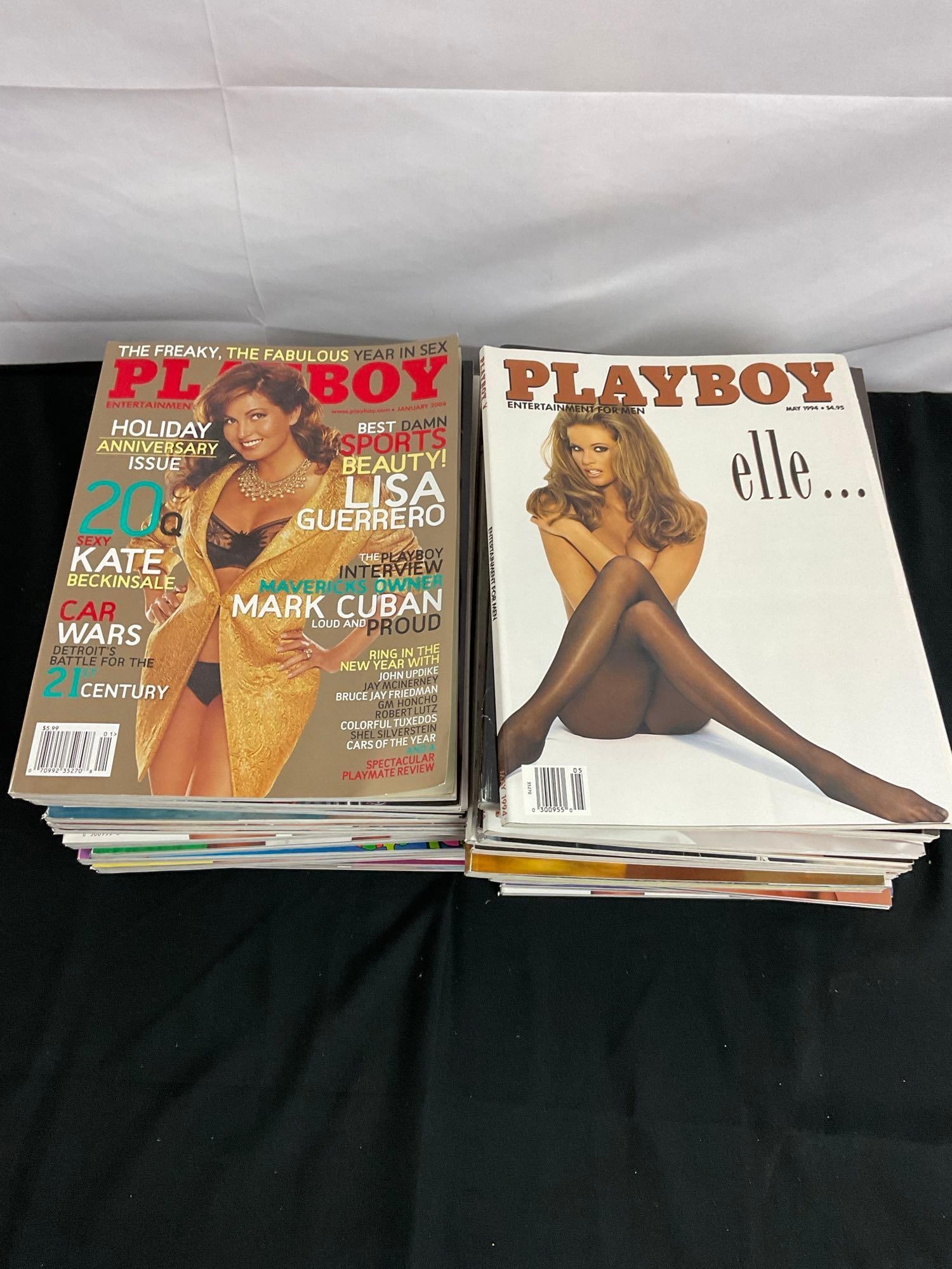 30+ Vintage & Modern Playboy Magazines - See pics (1 of 3)