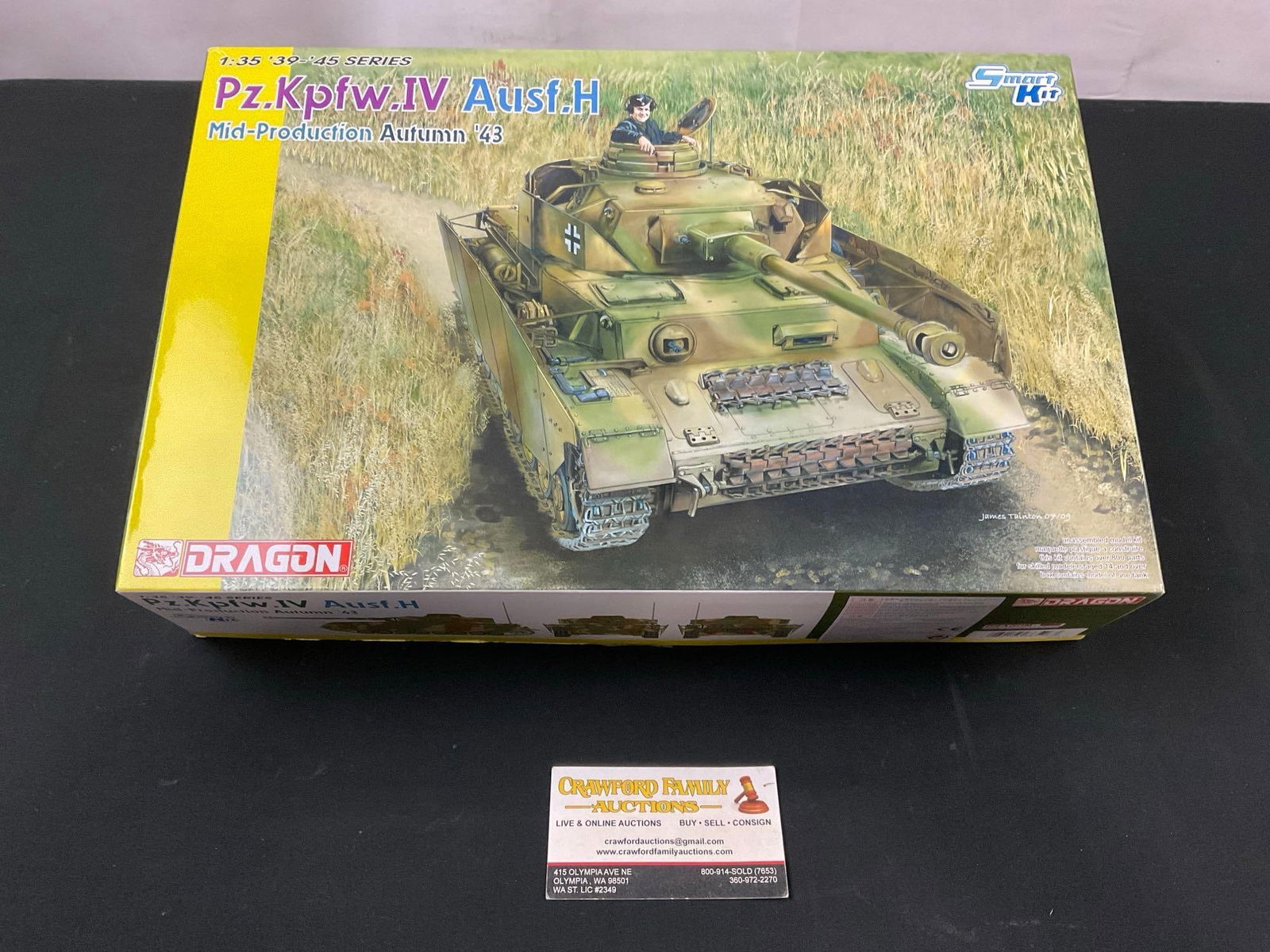 Dragon brand Model Kit, Pz.Kpfw.IV Ausf.H WW2 German Tank (1 of 3)