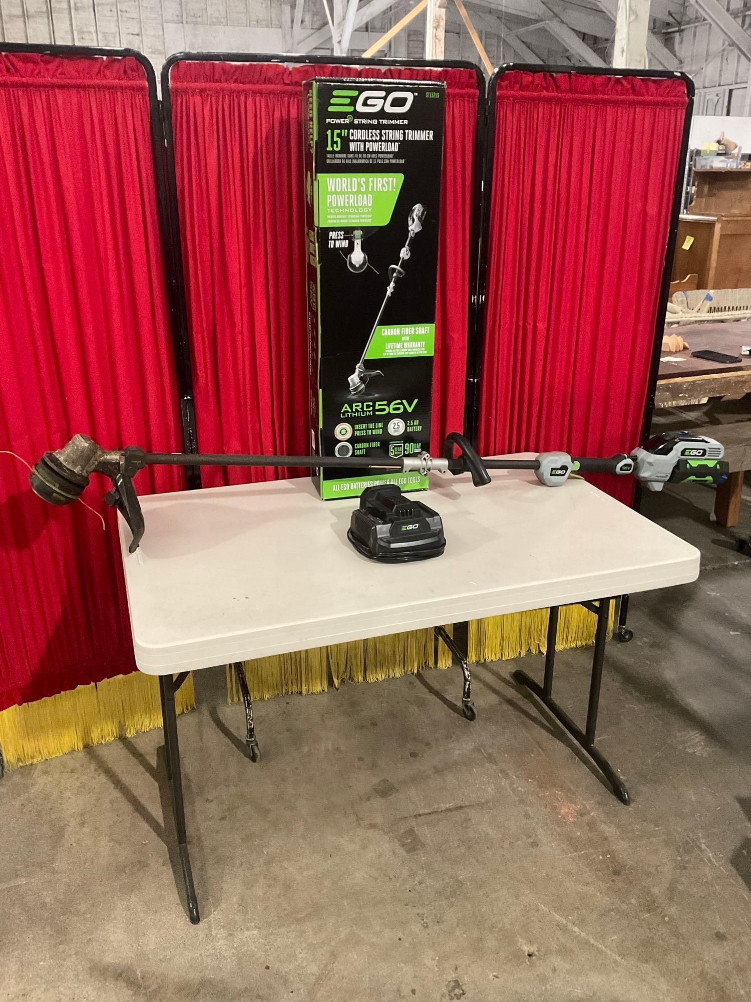 EGO 15" Cordless String Weedwacker w/ Powerload - Arc 56V Rechargeable Lithium Ion Battery (1 of 8)