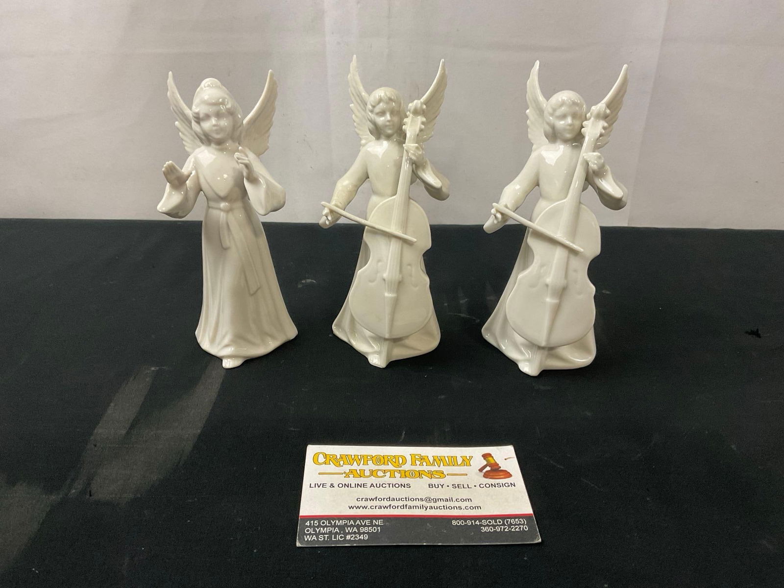 3x Vintage Dresden German Porcelain Figurines (1 of 4)