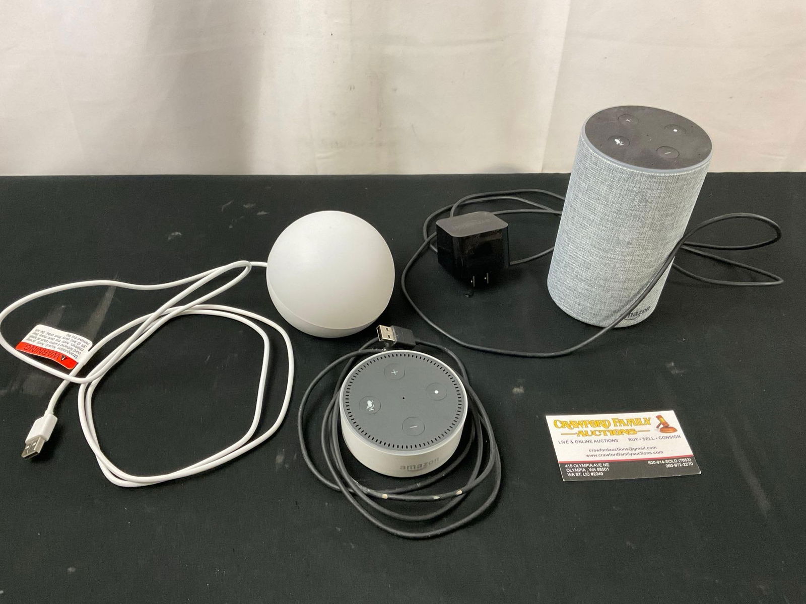 Echo Dot 2nd Gen, Amazon Echo 2nd Gen & Google Nest (1 of 7)