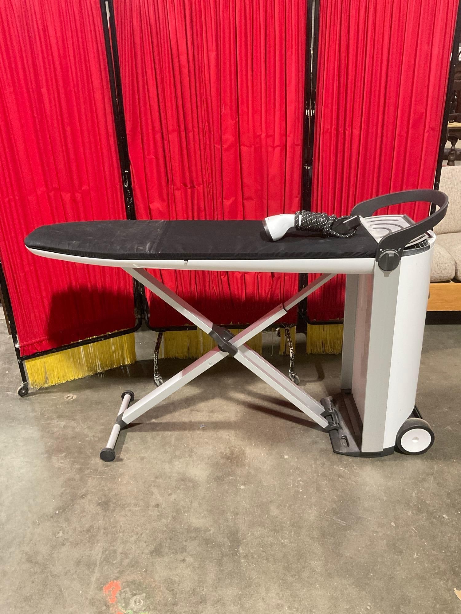 MIELE WHITE & Grey Fold Up Steamer with Board Model: B3847 (1 of 6)