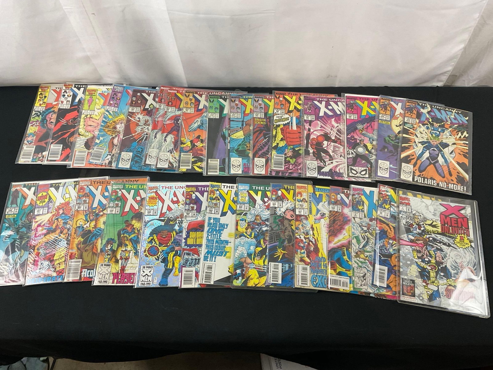 Marvel Comics, 26 The Uncanny X-Men Issues within #211-308, 2 X-Men & #1 X-Men Unlimited (1 of 3)