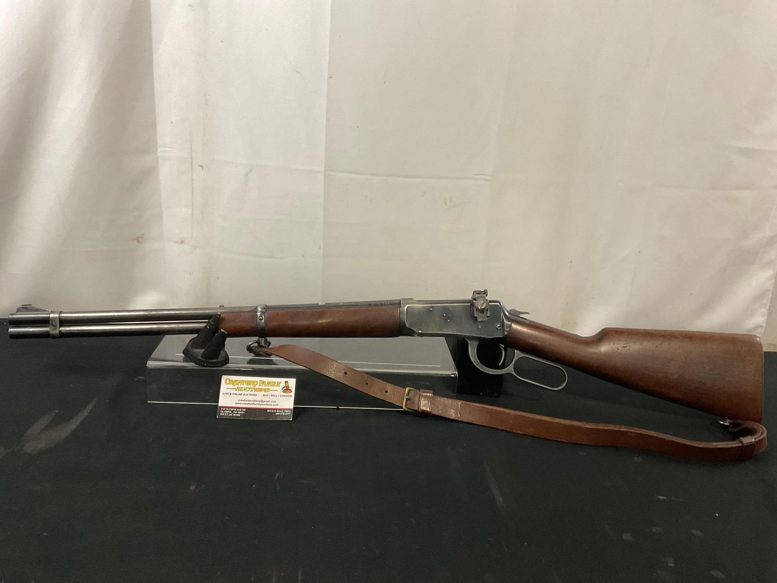 Winchester 1947 Model 94-30 WCF, Lever Action w/ Redfield Peep Sight, 20 inch barrel, SN:1485223 ...: Serial number: 1485223, the records are missing during the later 1940s, that is when the serial number roughly places the manufacture of this rifle. has a internal tube magazine. Appears to be in