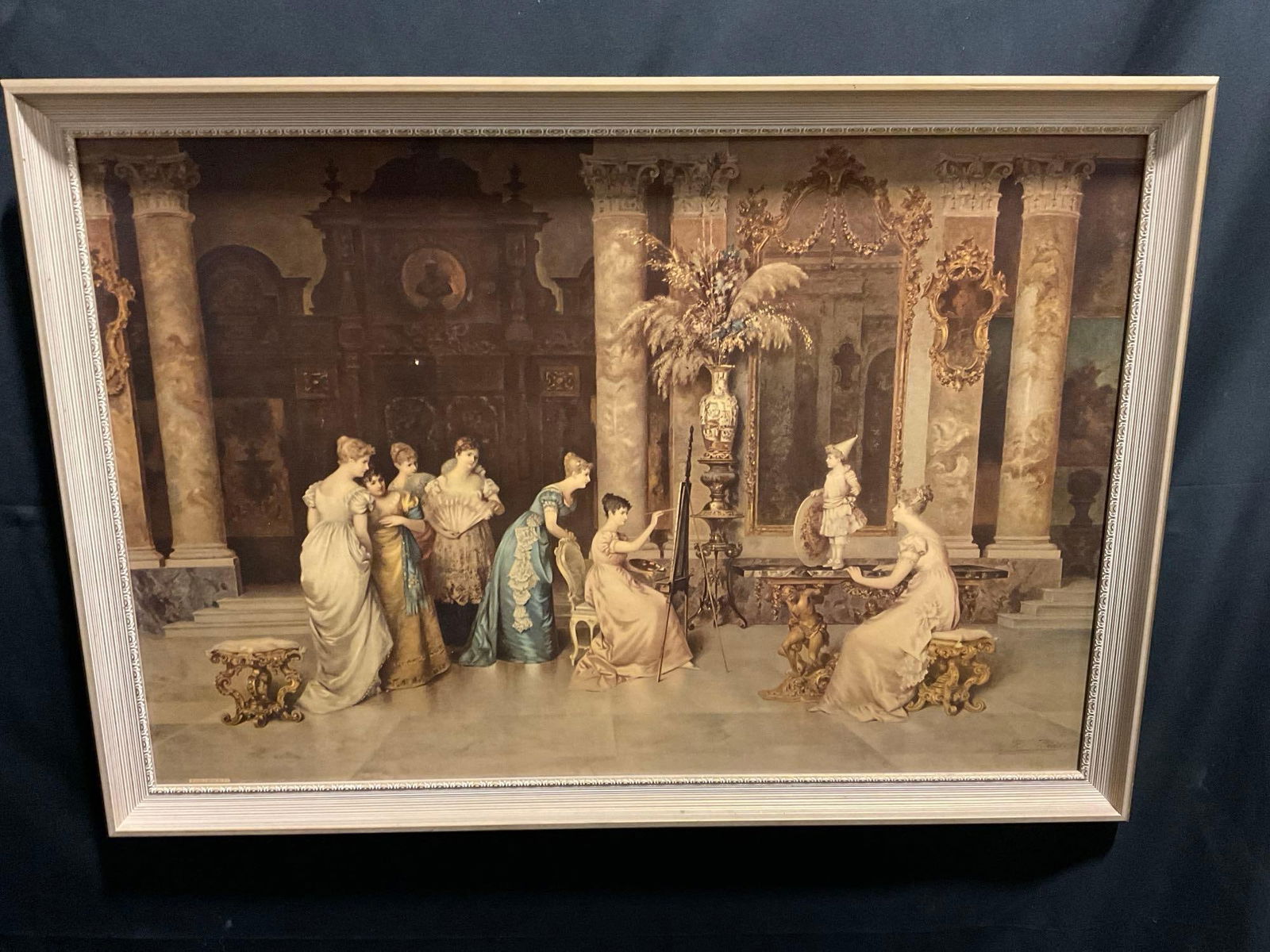 Framed Print titled The Young Model by Francesco Beda, 27 x 39 (1 of 8)