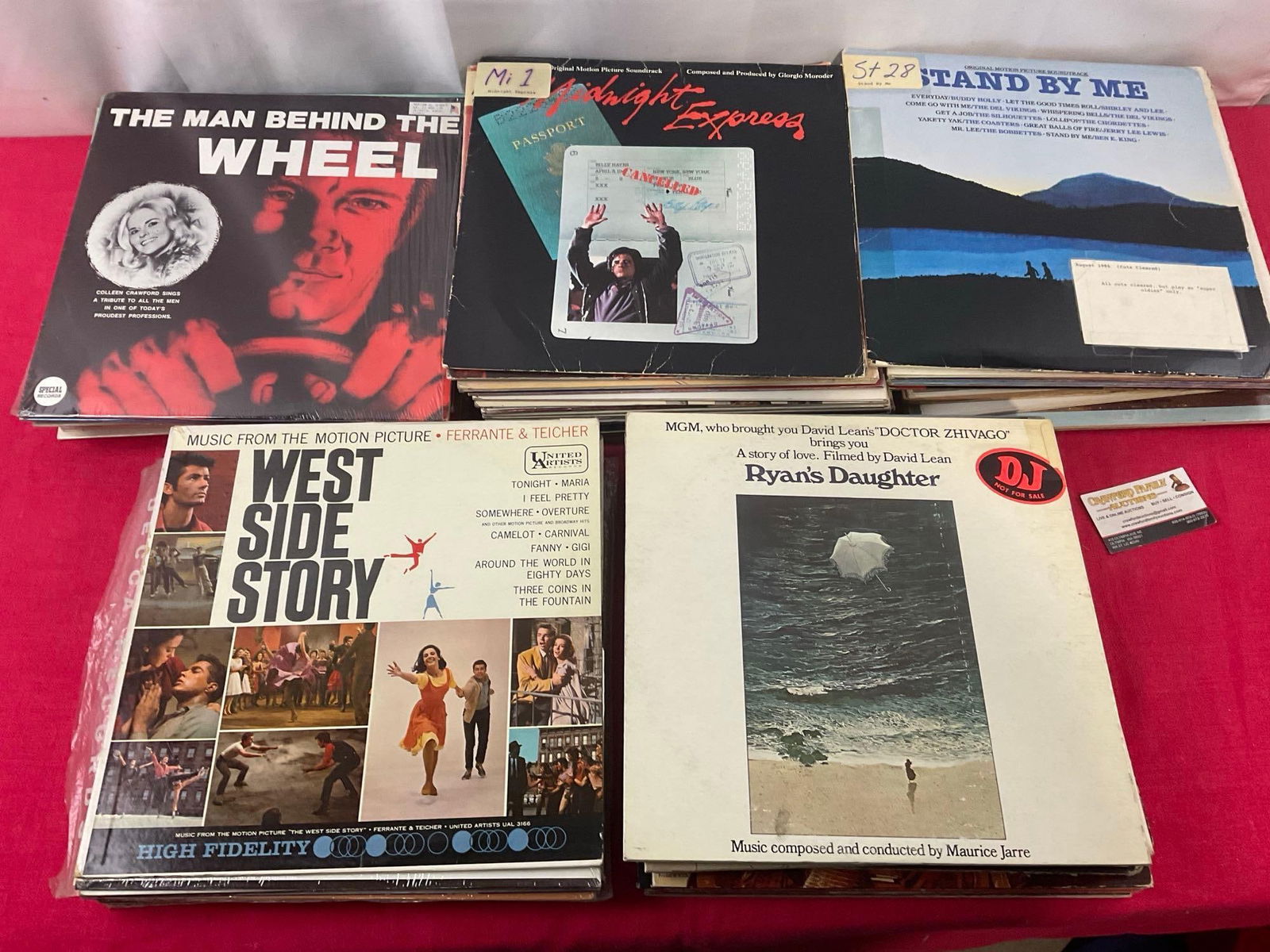 50-60 Vintage Records from Local Radio Station KGY, incl. West Side Story, Stand By Me, Pink Pant... (1 of 4)