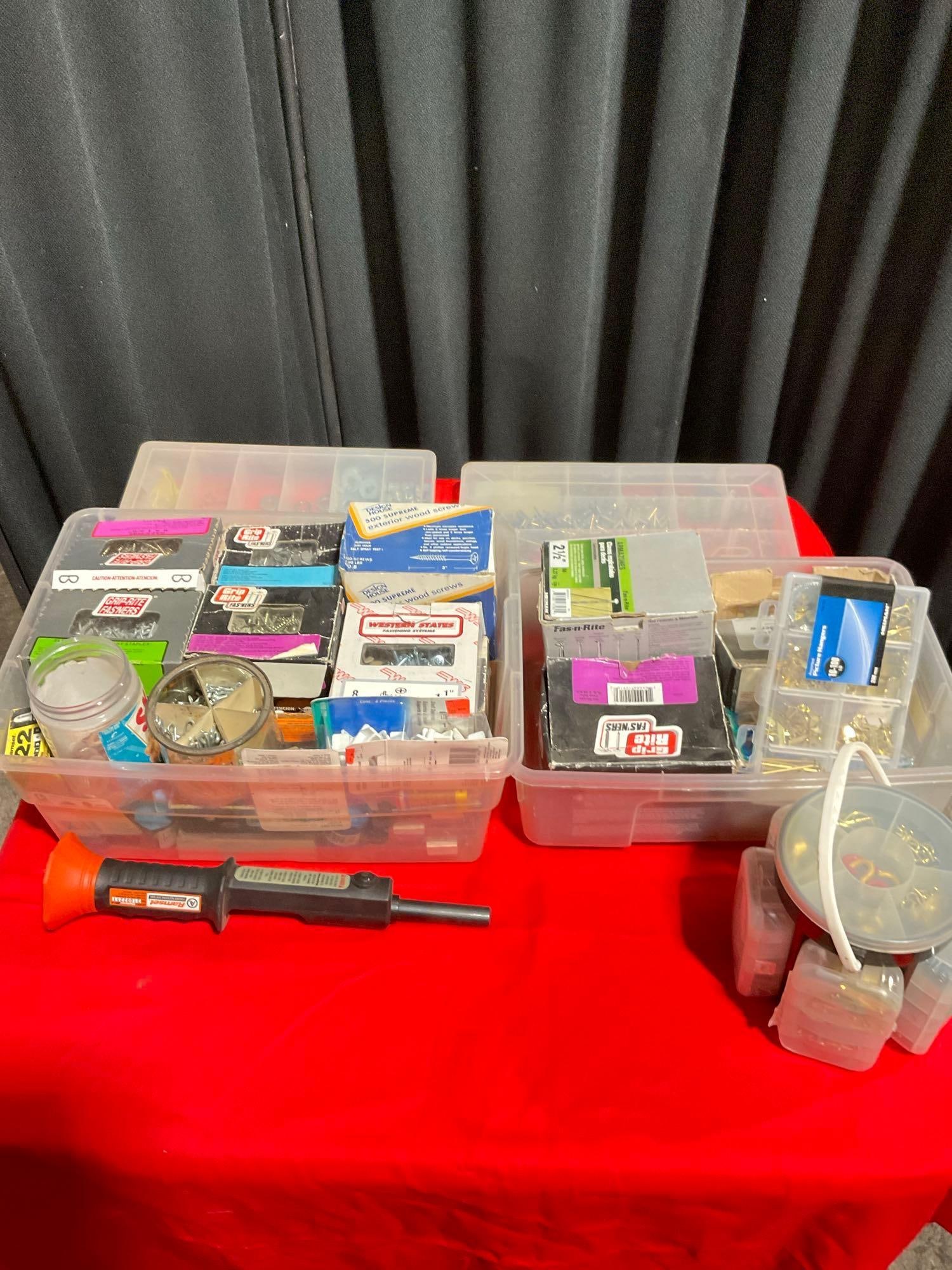 Large Amount of Hardware incl. Electrical, Fasteners, Hooka, nails, screws, etc.. (1 of 4)