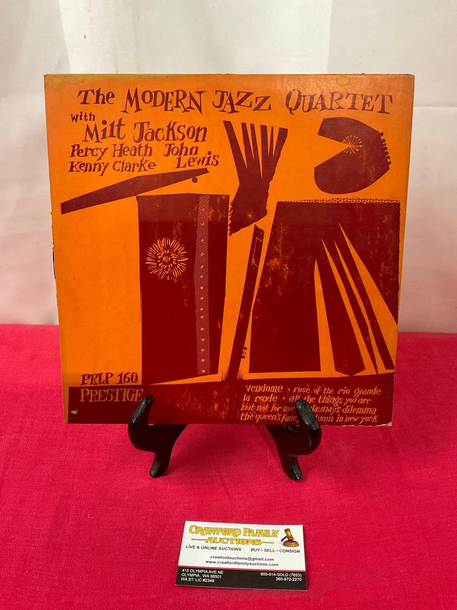 The Modern Jazz Quartet w/ Milt Jackson, Vinyl Jazz Record, 10 inch LP, 8 tracks (1 of 6)
