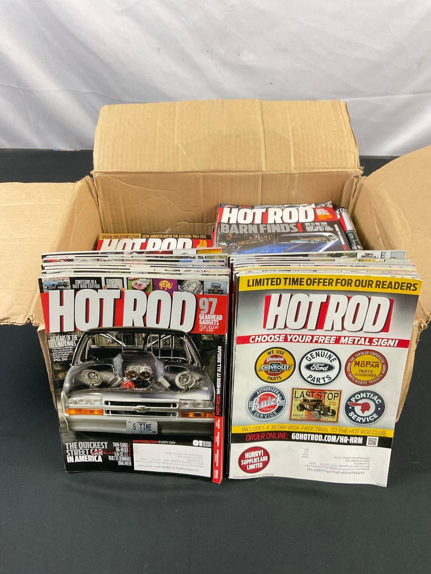 30+ Hot Rod Magazines Vintage & Modern - Fair cond. - See pics (1 of 3)