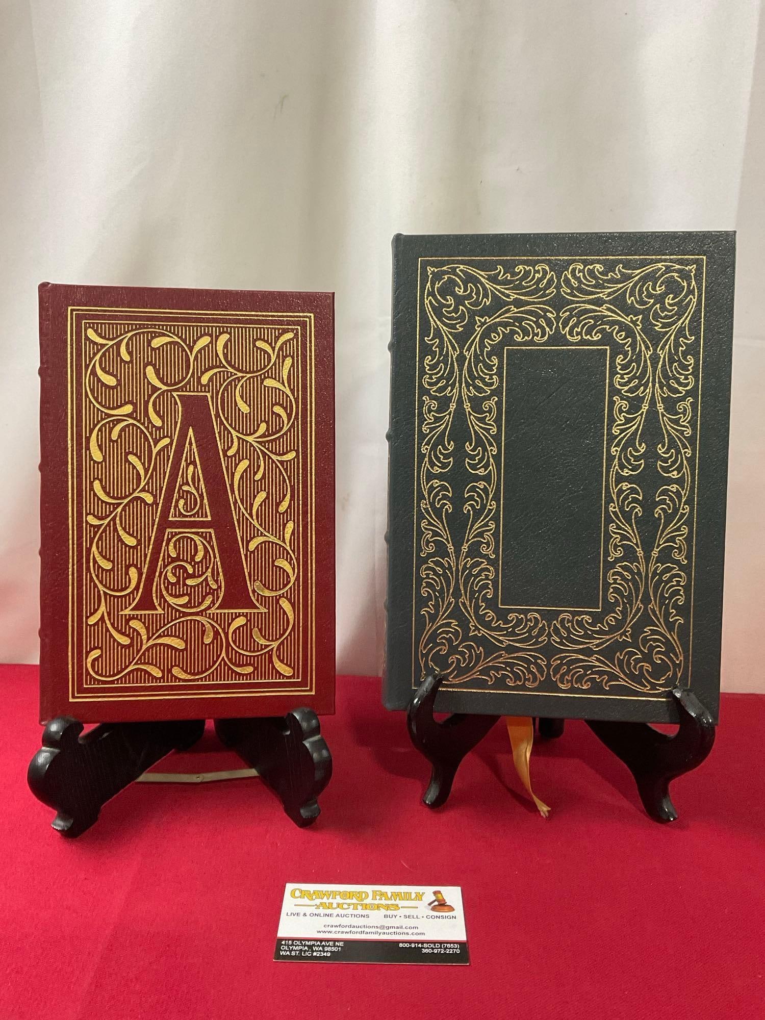 Uncle Toms Cabin by Stowe & Scarlet Letter by Hawthorne Easton Press 100 Greatest Books Ever Writ... (1 of 7)