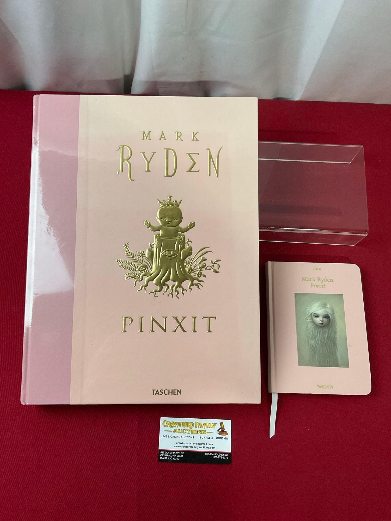 Pinxit Sealed Hard Cover Book, Art from Mark Ryden & Planner w/ Fur Girl on cover (1 of 5)