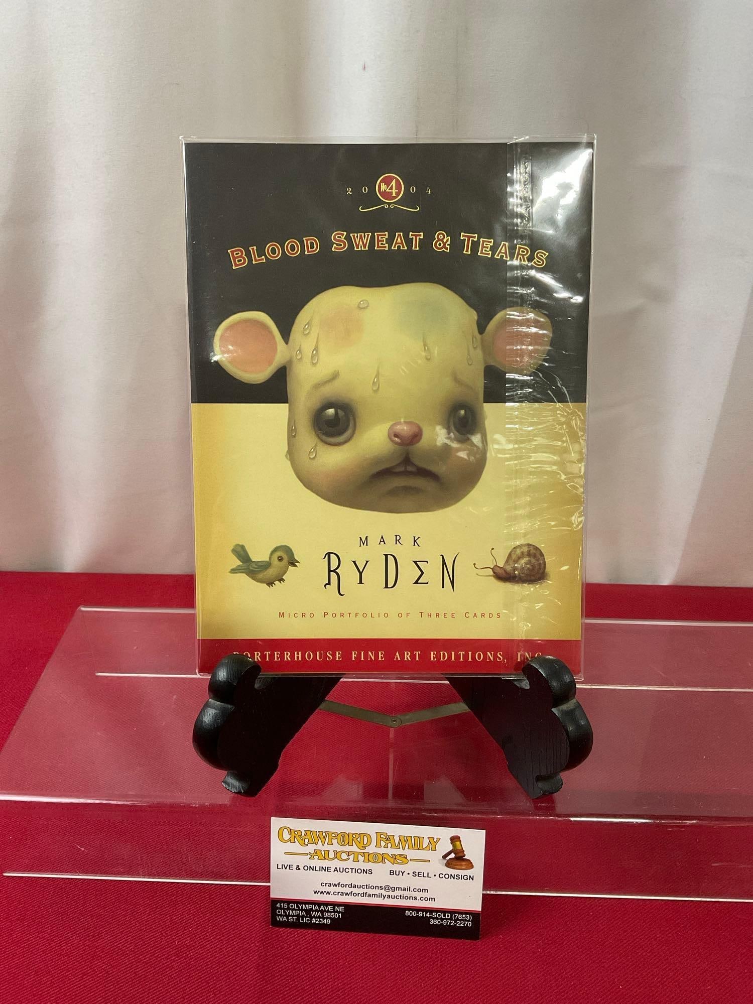 Blood, Sweat & Tears Micro Portfolio Series by Mark Ryden, no 56/10,000, 3 Special Edition Cards (1 of 8)