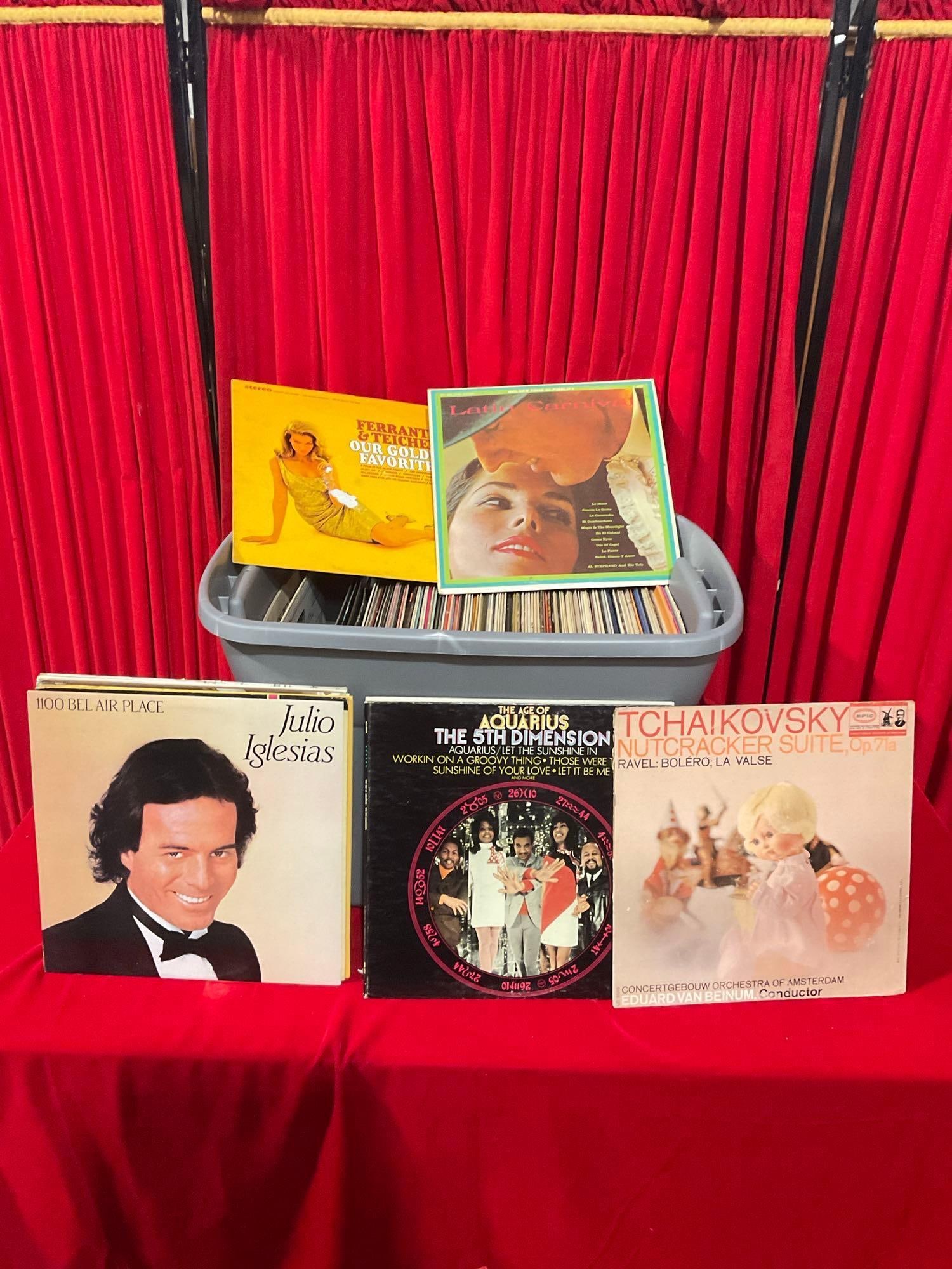 75+ Vintage Vinyl Record Albums - Various Artists - Incl. Tchaikovsky, Doris Day, 5th Dimension.. (1 of 5)