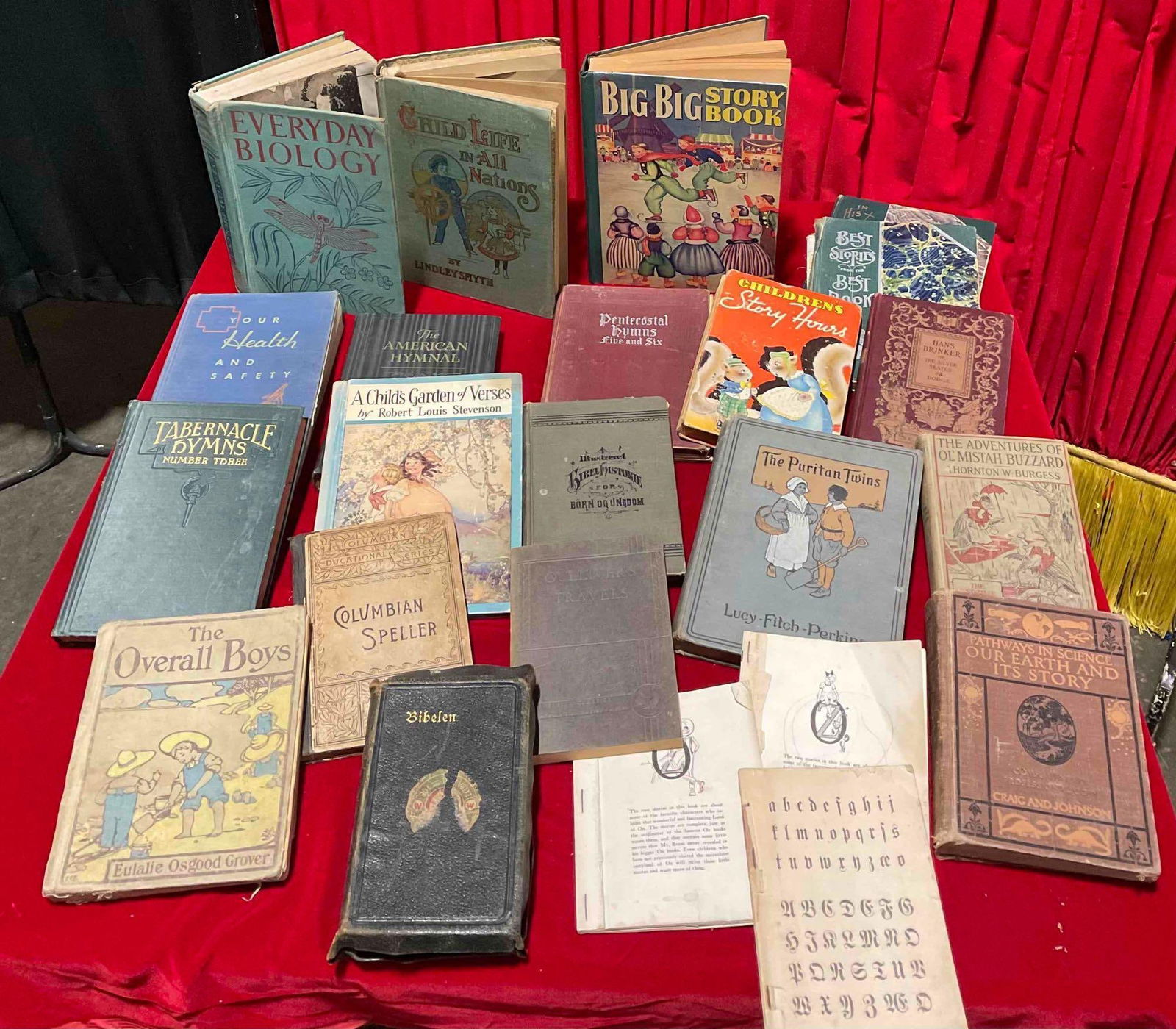 20+ Antique & Vintage Book Collection. Hymns, Science, Children's Stories & More! See pics. (1 of 7)