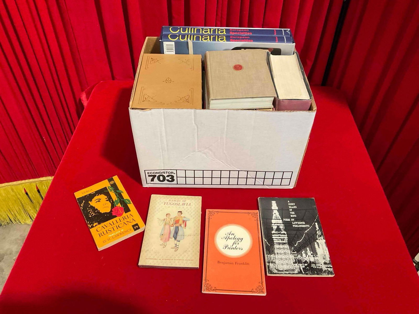 15+ pcs Vintage Book Collection. Cookbooks, Dances of Yugoslavia, Poems & More! See pics. (1 of 5)