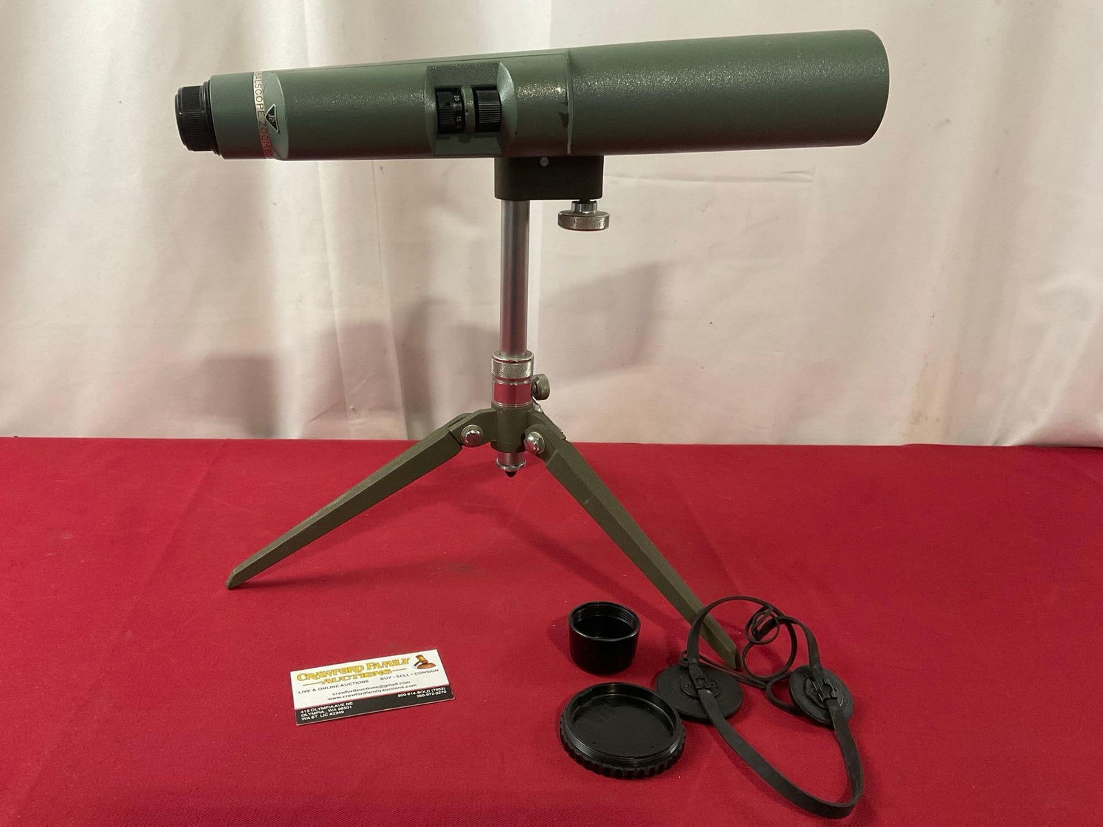 Vintage Bausch & Lomb Spotting Scope, Balscope Zoom 60 & Bushnell Tripod (1 of 4)