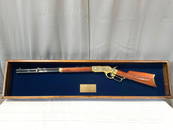 Battle of the Little Bighorn LE A-Uberti Italy 44-40 Rifle #'d 68/500 w/display case SN:W06092 FFL