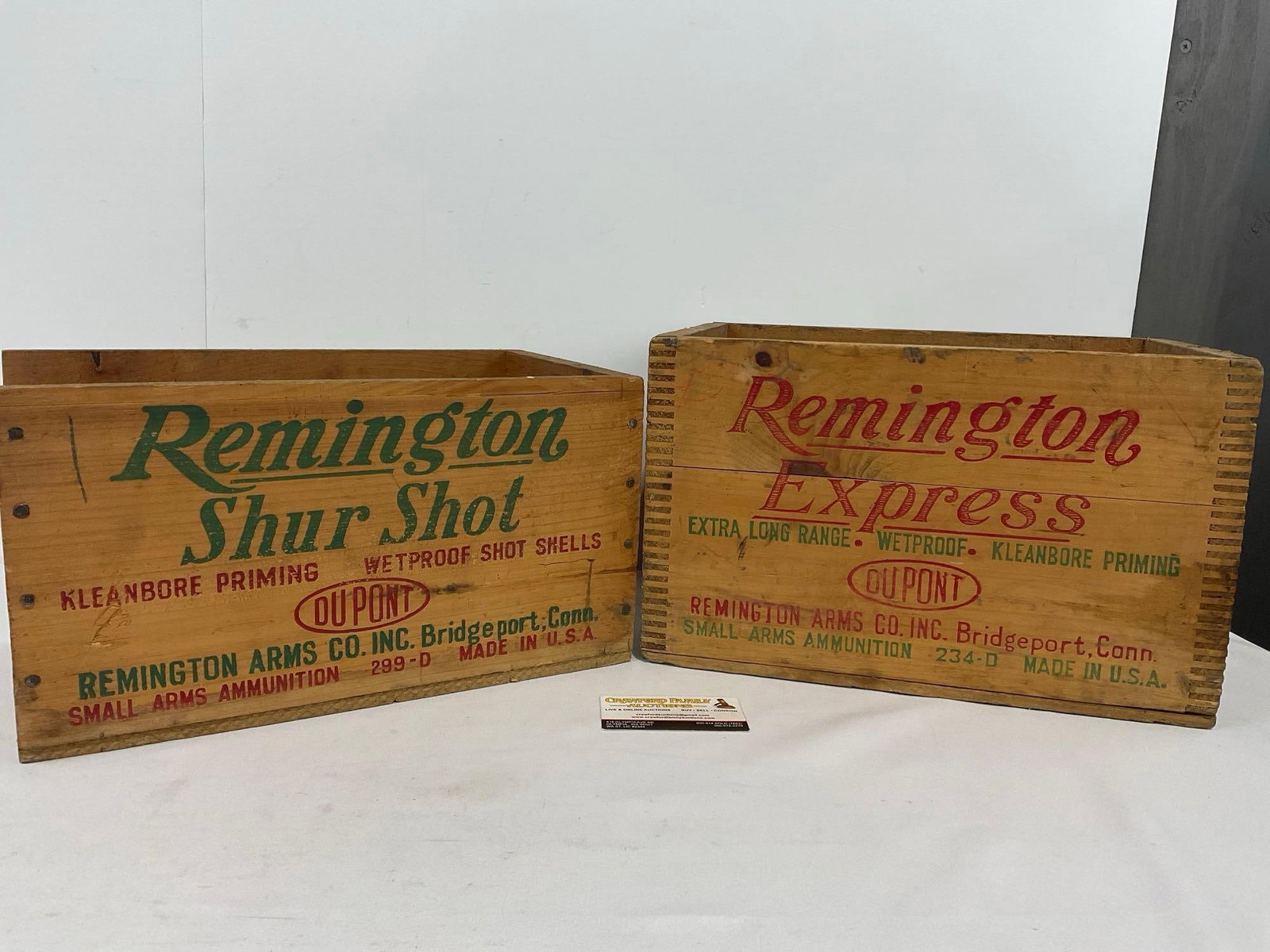 Pair of Remington Shot Shell Crates, Kleanbore Priming, 500 shell capacity each (1 of 7)