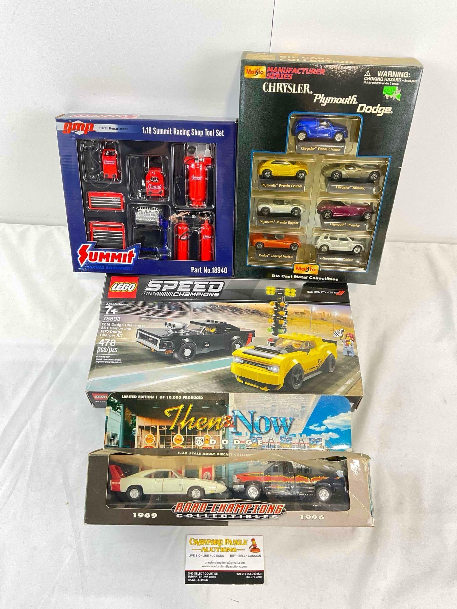 4 pcs NIB Car Collectibles, Lego Speed Champions Set, Maisto Die Cast Models & More! See pics. (1 of 5)