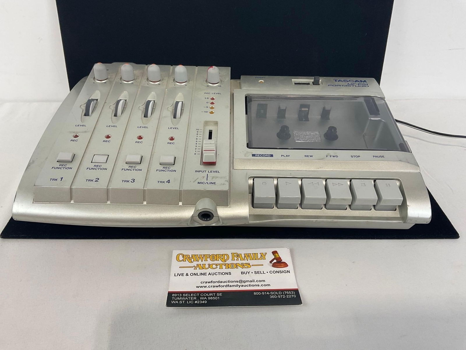 TASCAM MF-P01 PortaStudio 4 Track Cassette Recorder, tested & working (1 of 5)