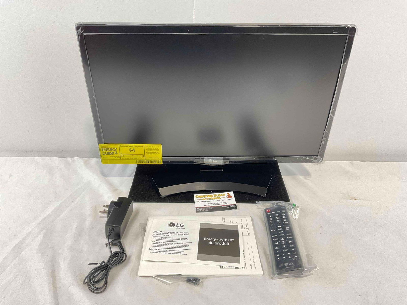 NIB LG Full HD 1080p 22" TV Model 22LJ4540. Excellent Condition. See pics. (1 of 7)