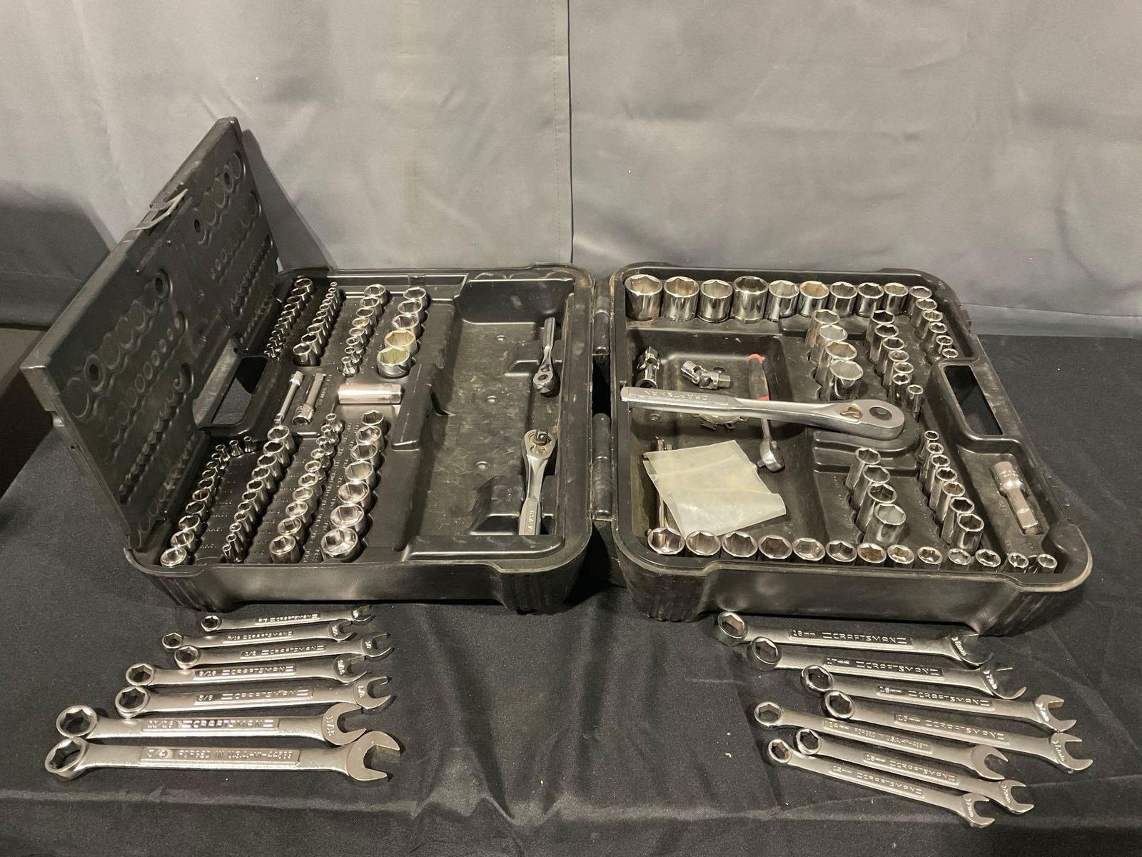 Craftsman Socket Set, w/ Wrenches, approx 140+ pieces (1 of 5)