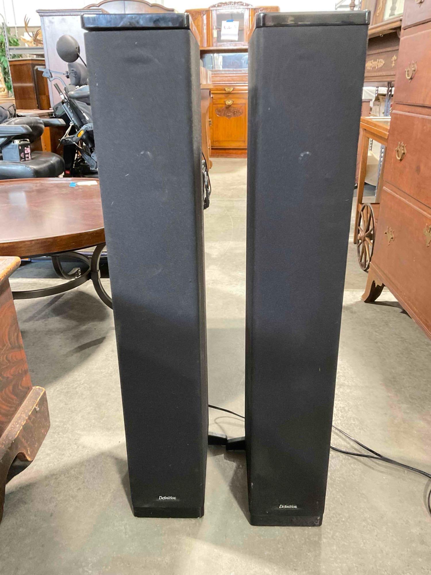 Pair of Definitive Standing Box Floor Speakers Model BP2006. Tested, Work. Excellent Condition. (1 of 6)