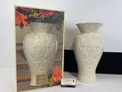 Lenox Georgian Porcelain Tall Vase NIB, opened for pictures, 19h x 12w x 12d inches