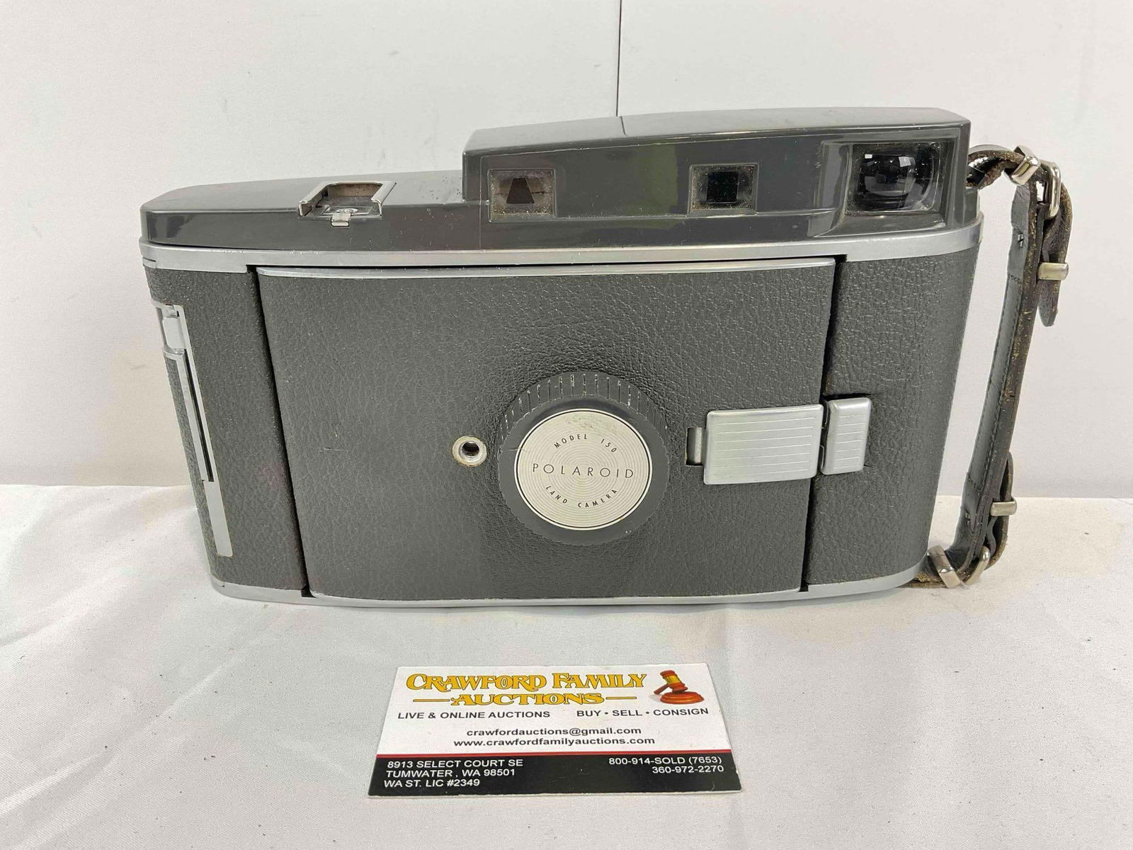 Vintage Polaroid Folding Land Camera Film Camera Model 150. Untested, As Is. See pics. (1 of 10)