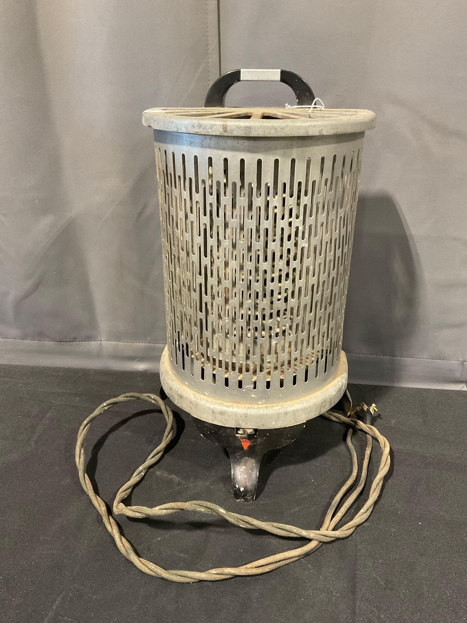 Wesix Electric Heater model PCS 1 1/2, 1500 Watts, untested, 19h x 12w x 10d inches (1 of 6)