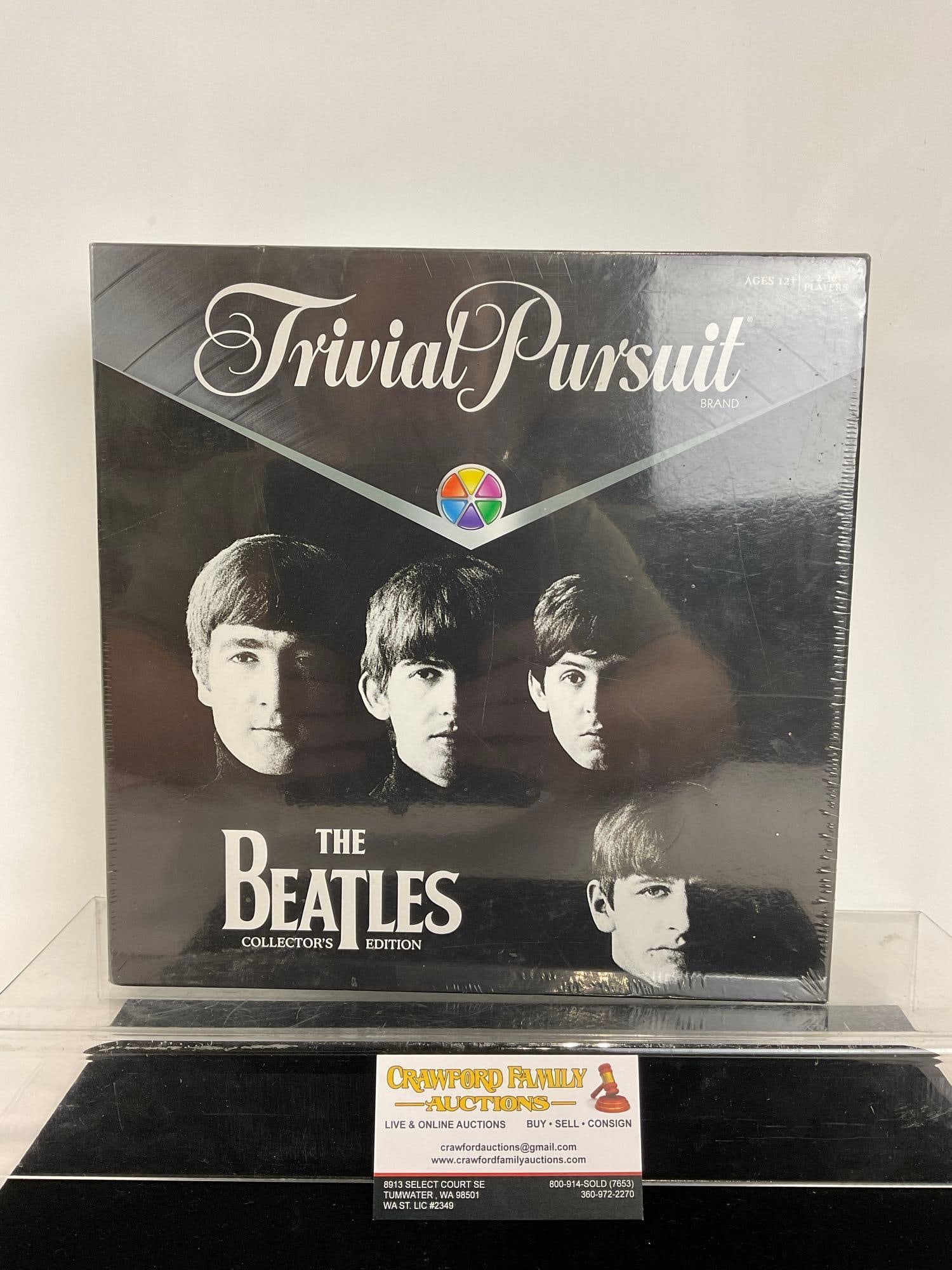 Factory Sealed Trivial Pursuit Boardgame, The Beatles Collectors Edition, 2009 Hasbro (1 of 4)