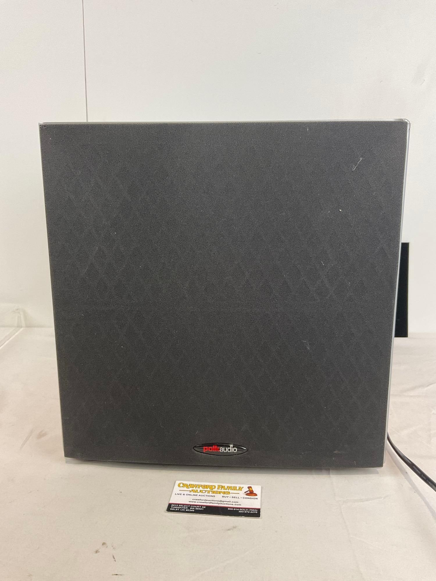 Polk Audio Powered Subwoofer PSW10 tested & working, 15h x 16w x 17d inches (1 of 4)