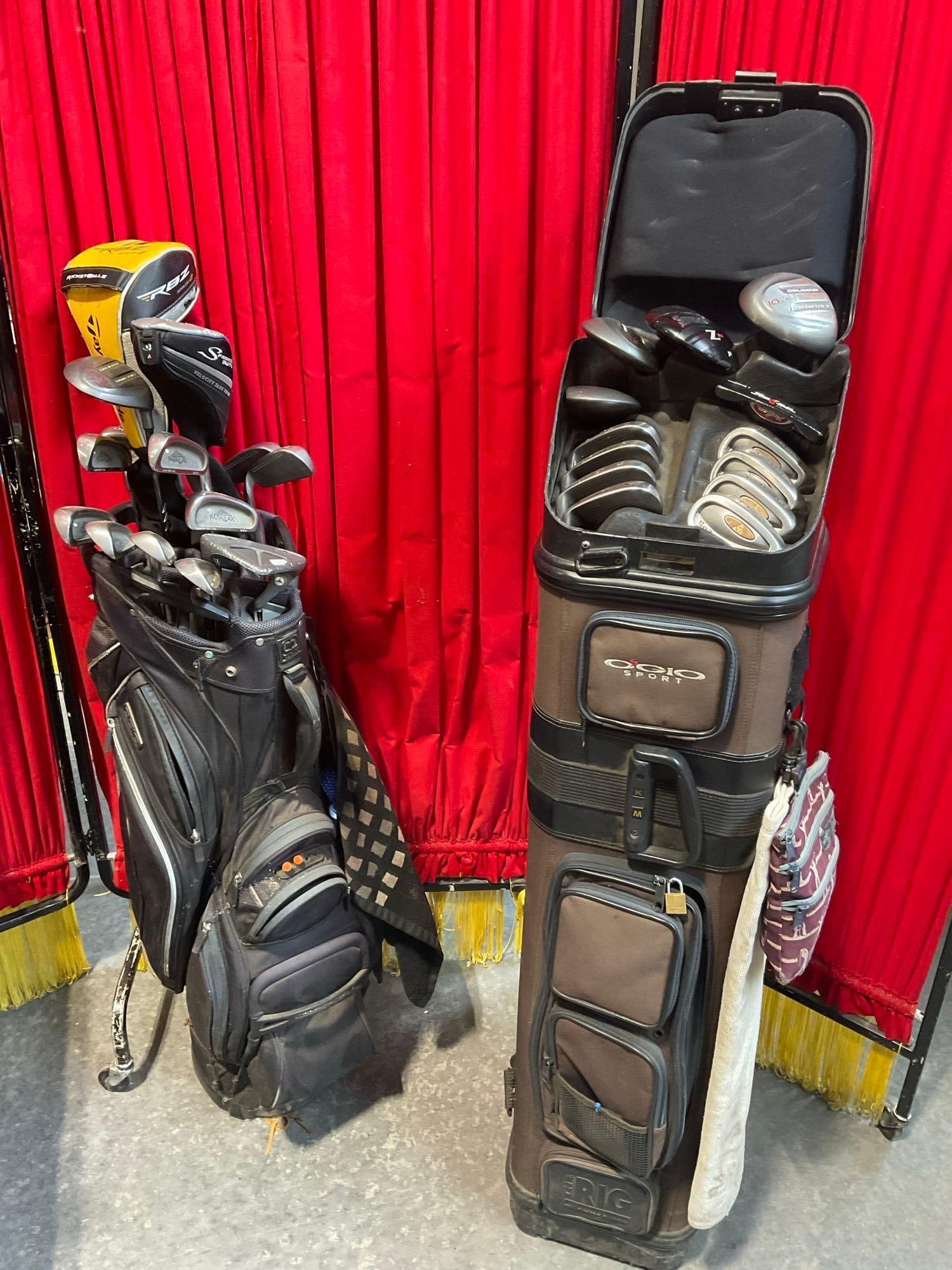 2 Golf Club Sets, w/Cases, 1 w/Srixon Z355 & Orlimar Irons, 1 w/Rbz 2 & Speedline Fast 12 & Lynx (1 of 20)