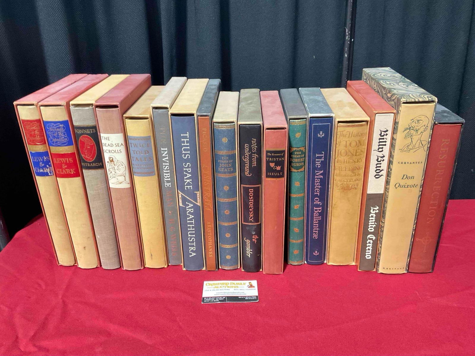 17 pcs Vintage Hardcover Books, incl. Classic Novels & Poetry. Very Good Condition. See pics. (1 of 7)